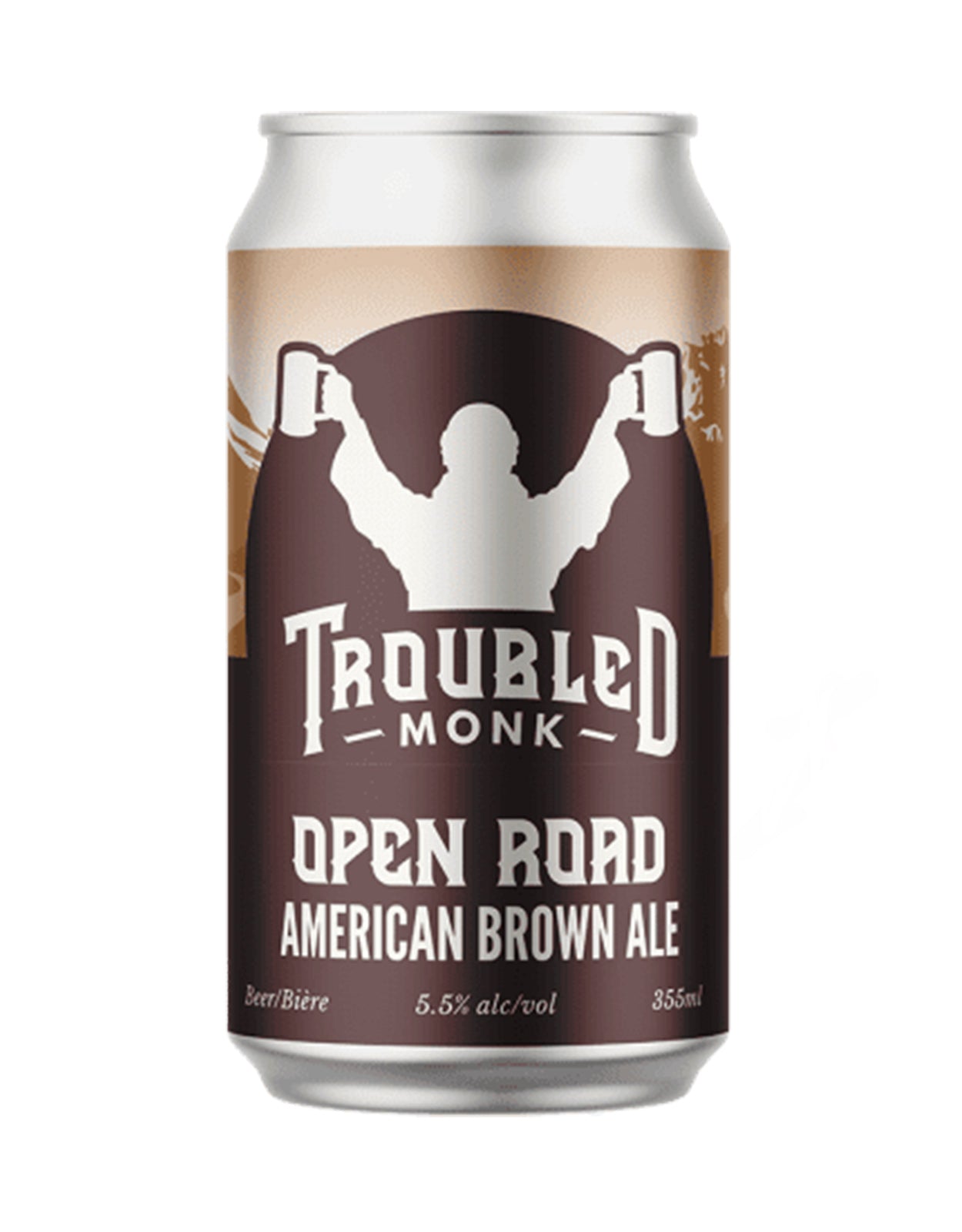 Troubled Monk Open Road Brown 355 ml - 6 Cans