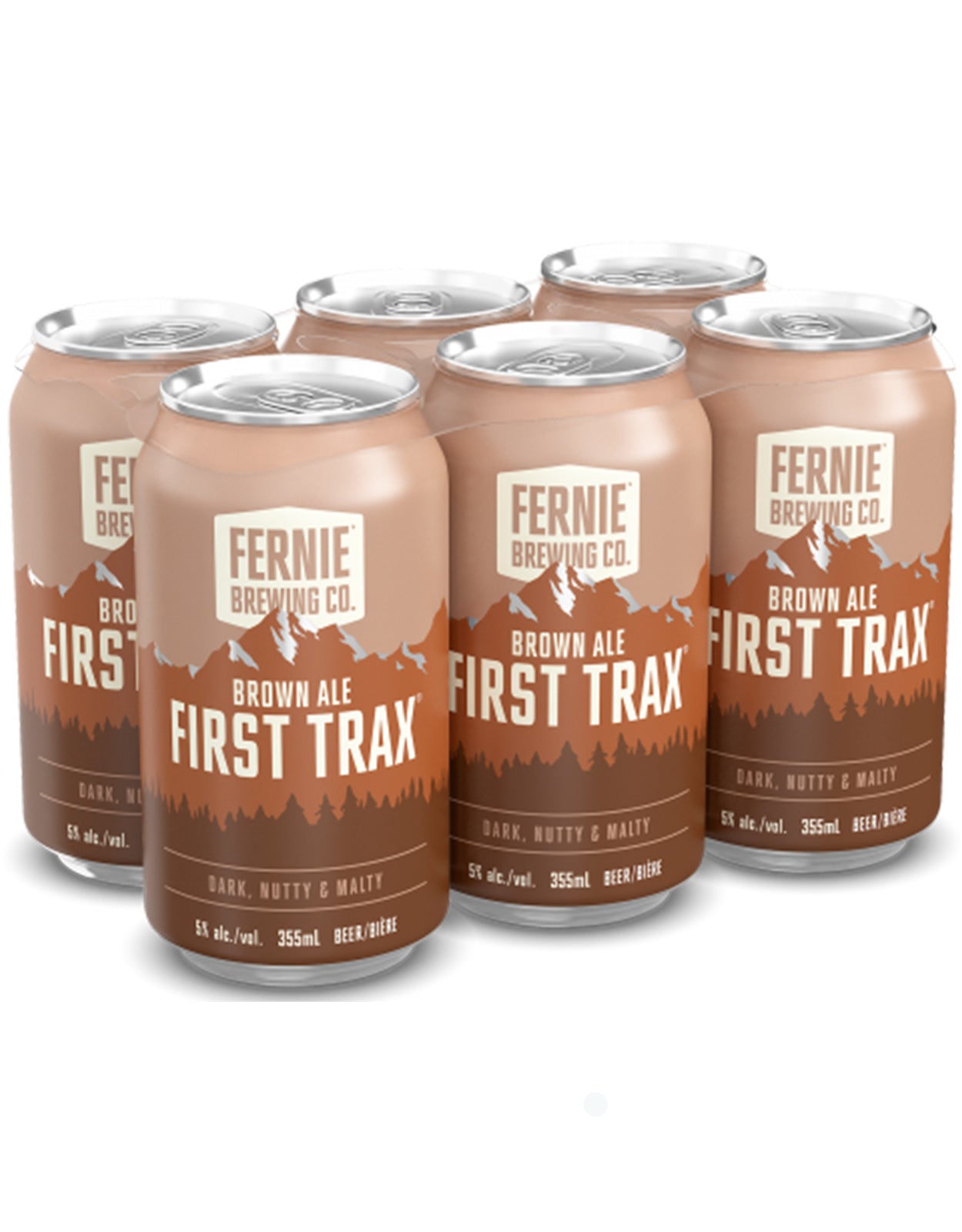 Fernie Brewing First Trax Brown 355 ml - 6 Cans