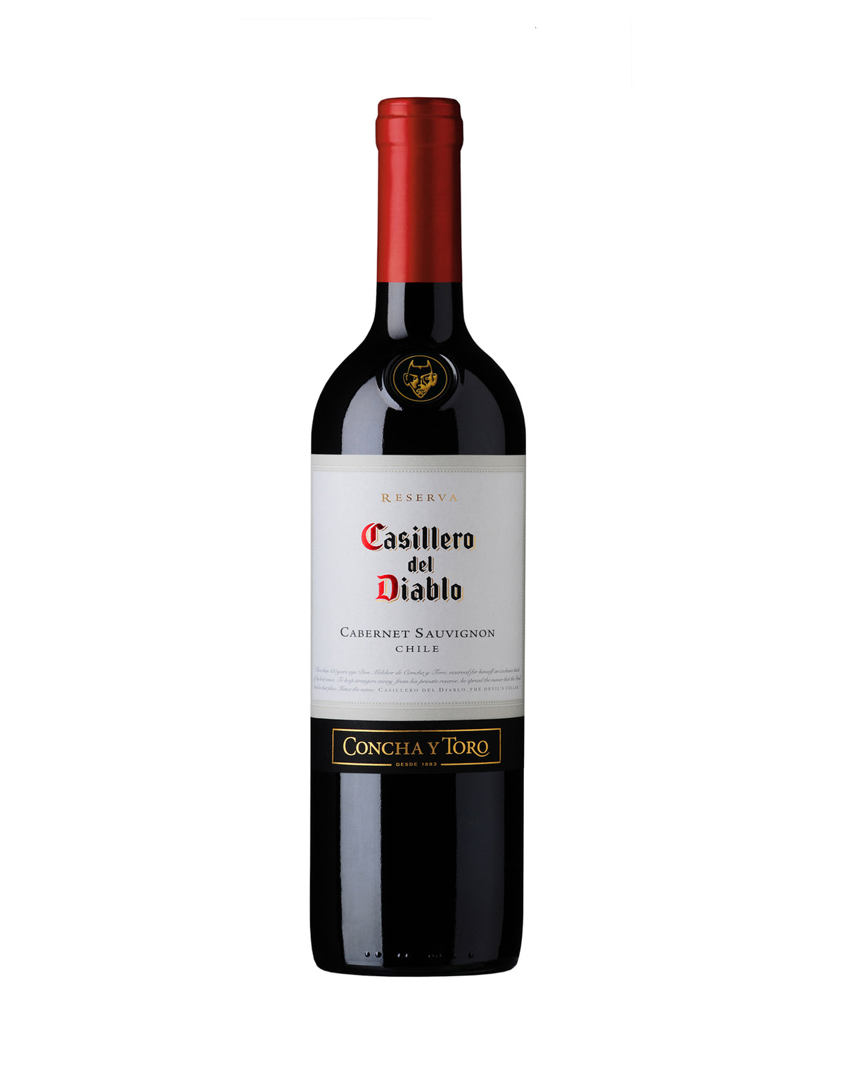 Casillero Del Diablo Cabernet Sauvignon - 12 Bottles - ZYN THE WINE MARKET LTD.