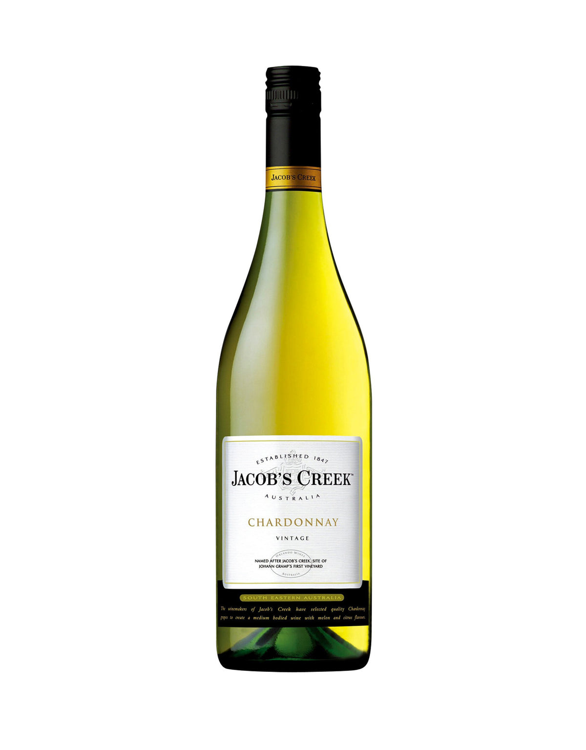 Jacob's Creek Chardonnay 2021 - ZYN THE WINE MARKET LTD.