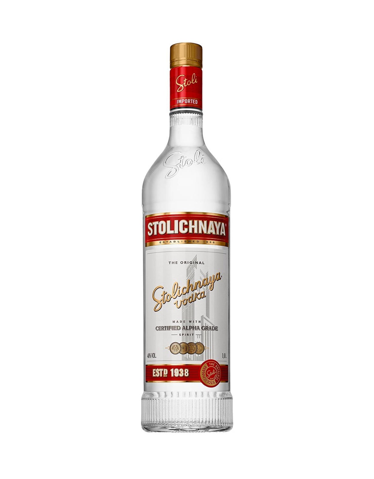 Stolichnaya Vodka - 1 Litre