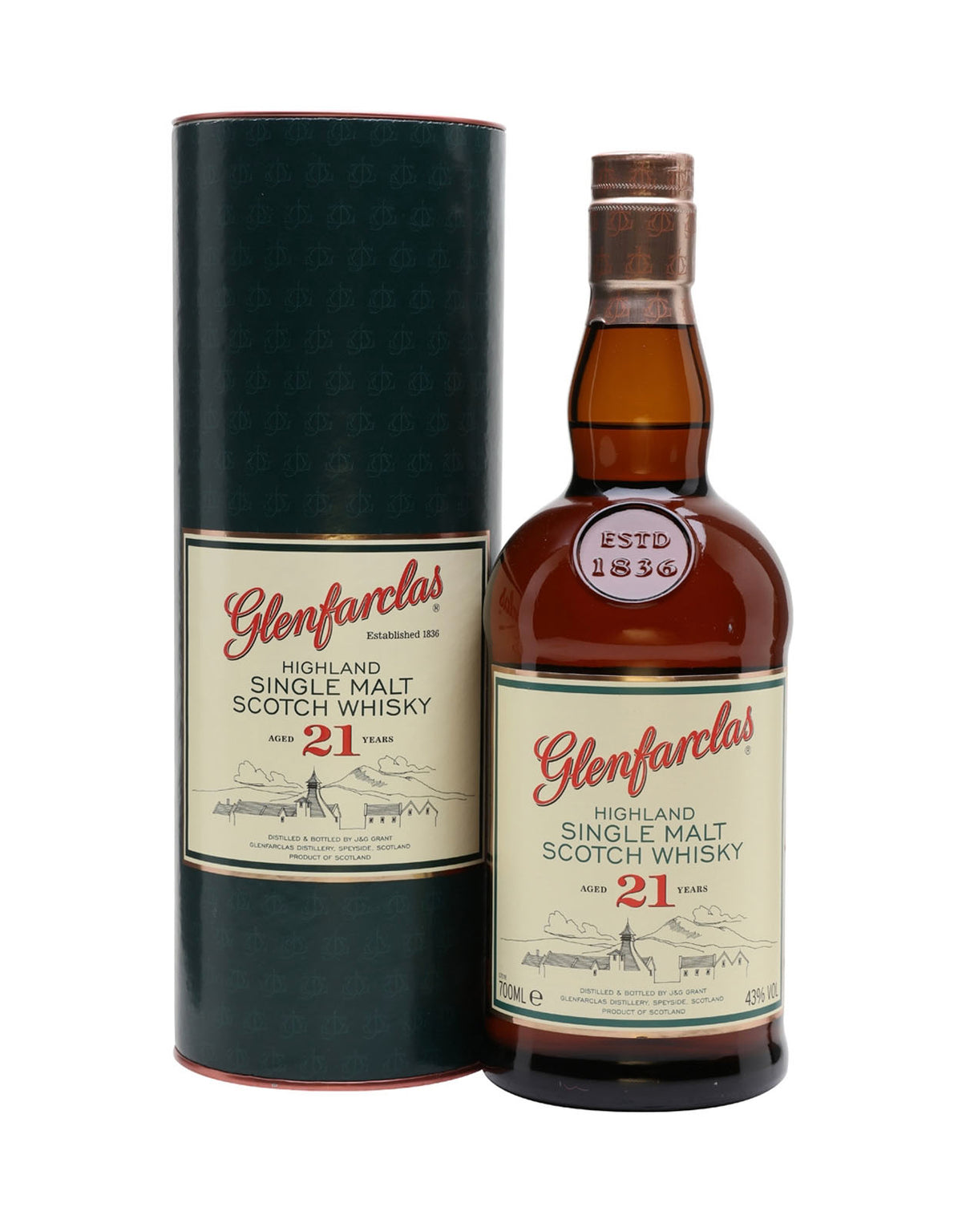 Glenfarclas 21 Year Old - ZYN THE WINE MARKET LTD.