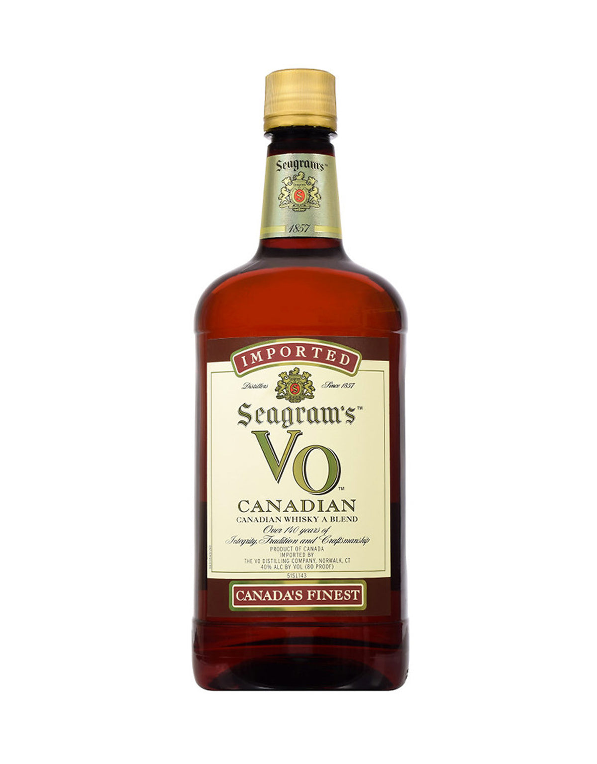 Seagram VO - 1.75 Litre (Plastic Bottle) - ZYN THE WINE MARKET LTD.