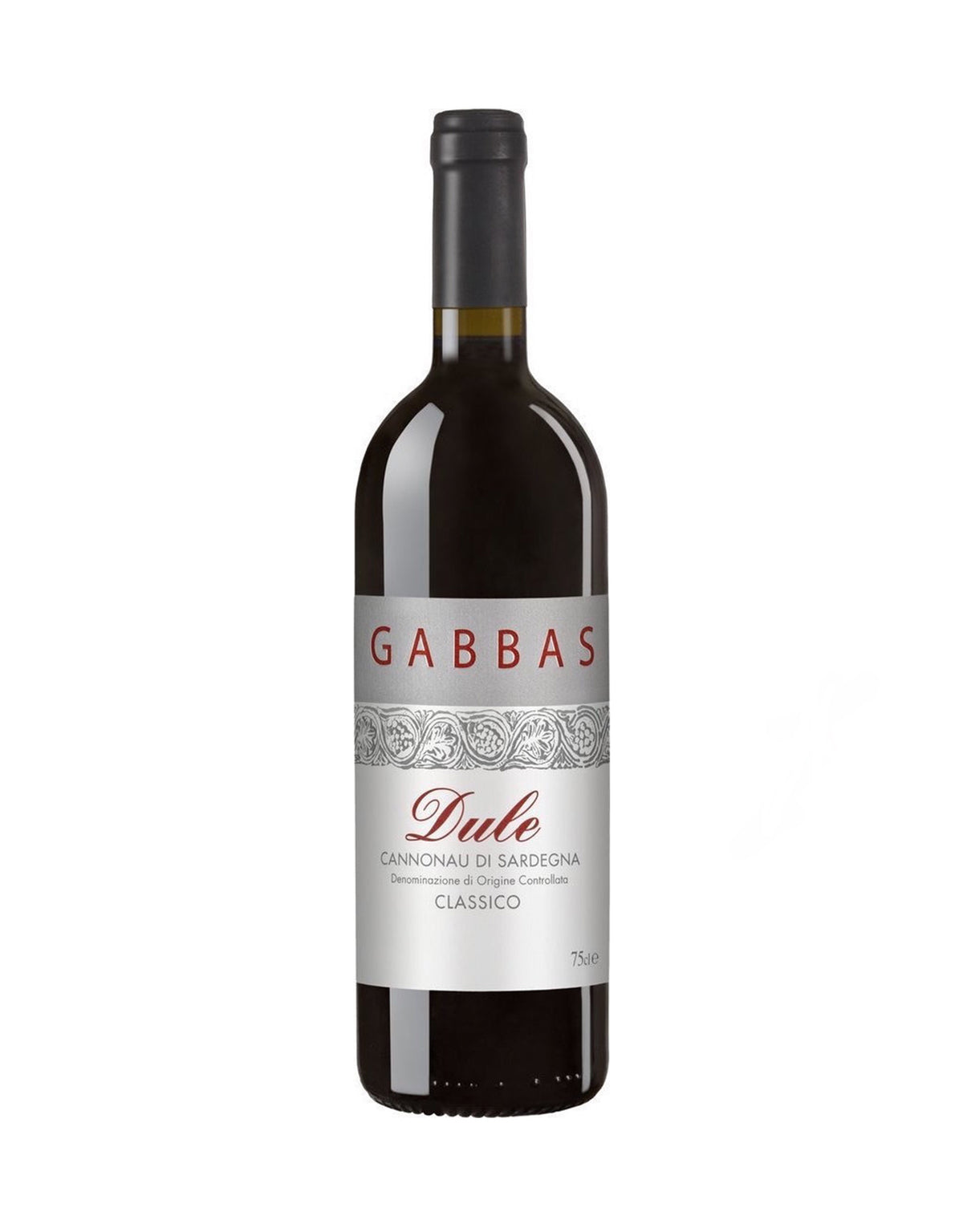 Gabbas Cannonau di Sardegna Classico Dule 2016 - ZYN THE WINE MARKET LTD.
