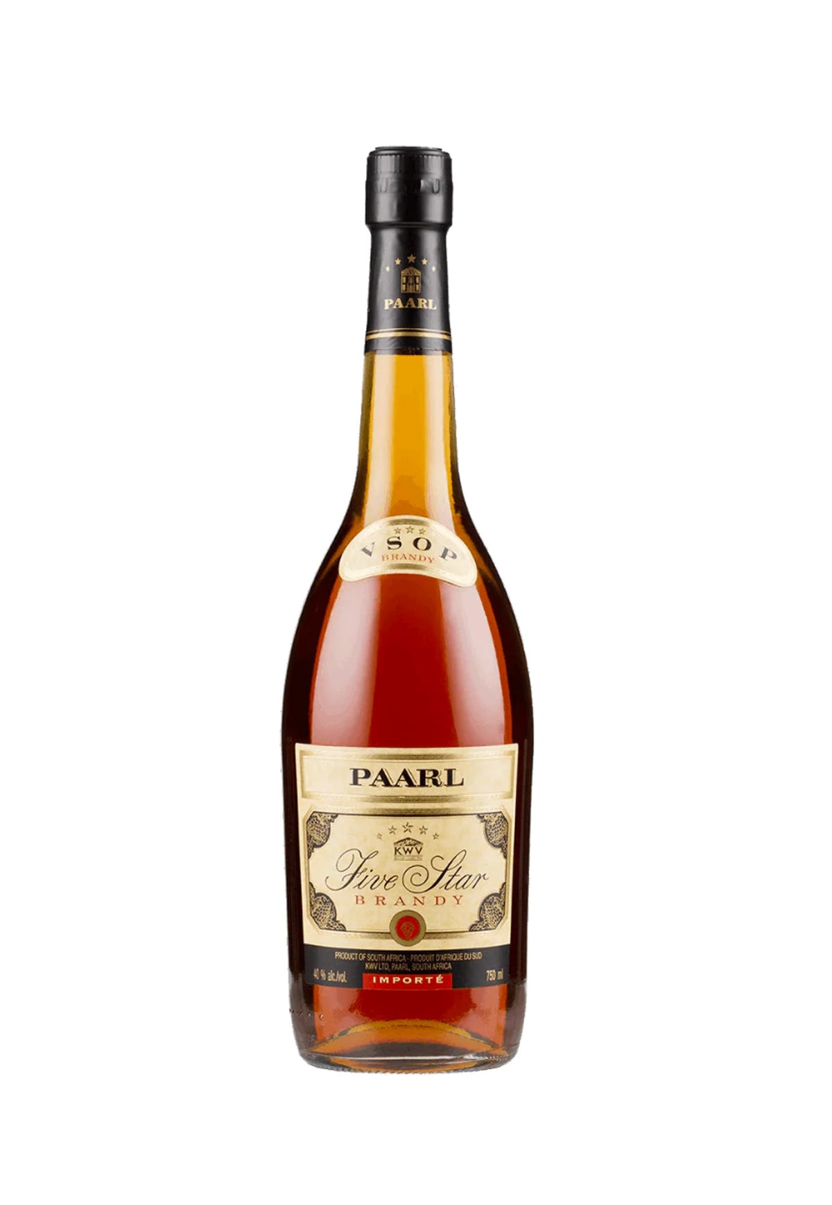 Paarl Five Star Brandy - ZYN THE WINE MARKET LTD.