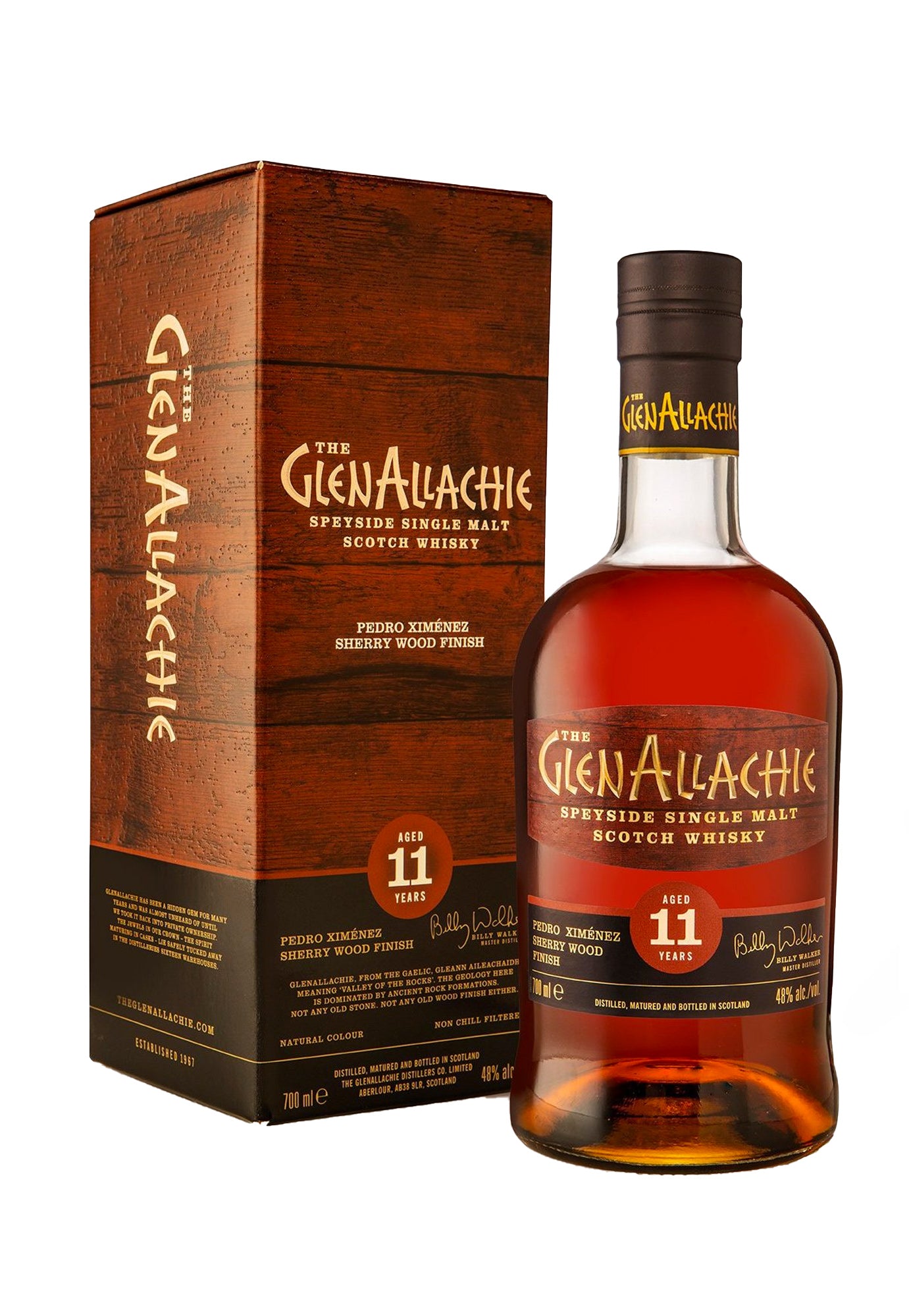 Glenallachie Pedro Ximenez Sherry Wood Single Malt 11 Year Old