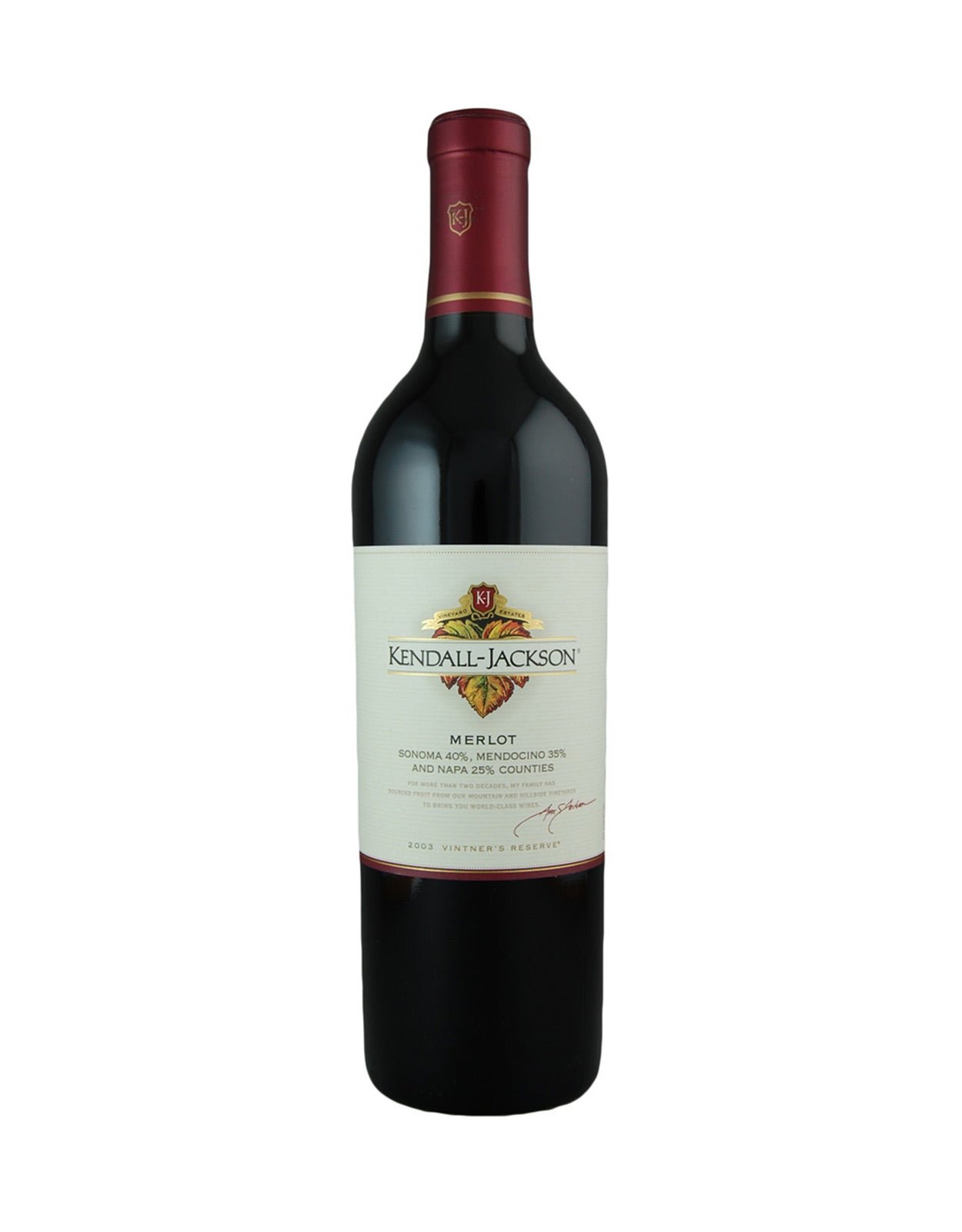 Kendall Jackson Merlot Vintner's Reserve