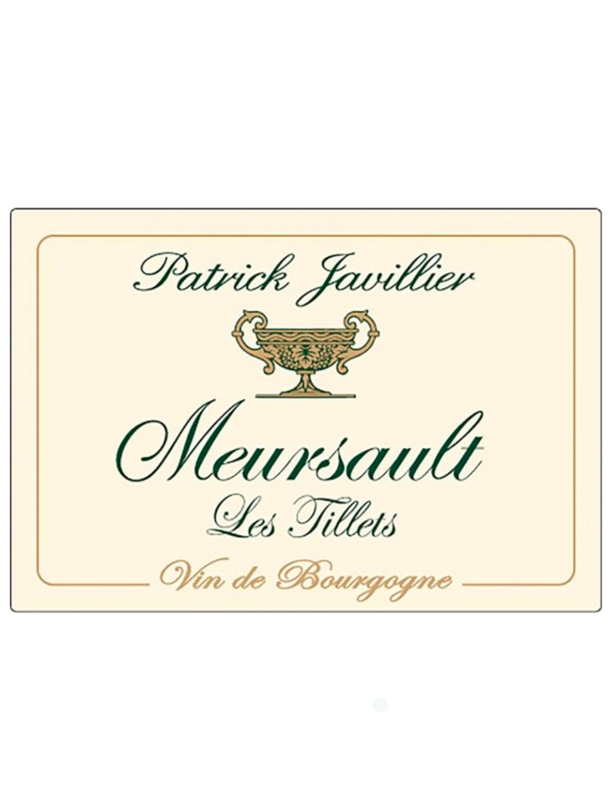 Domaine Patrick Javillier Meursault 'Les Tillets' 2020