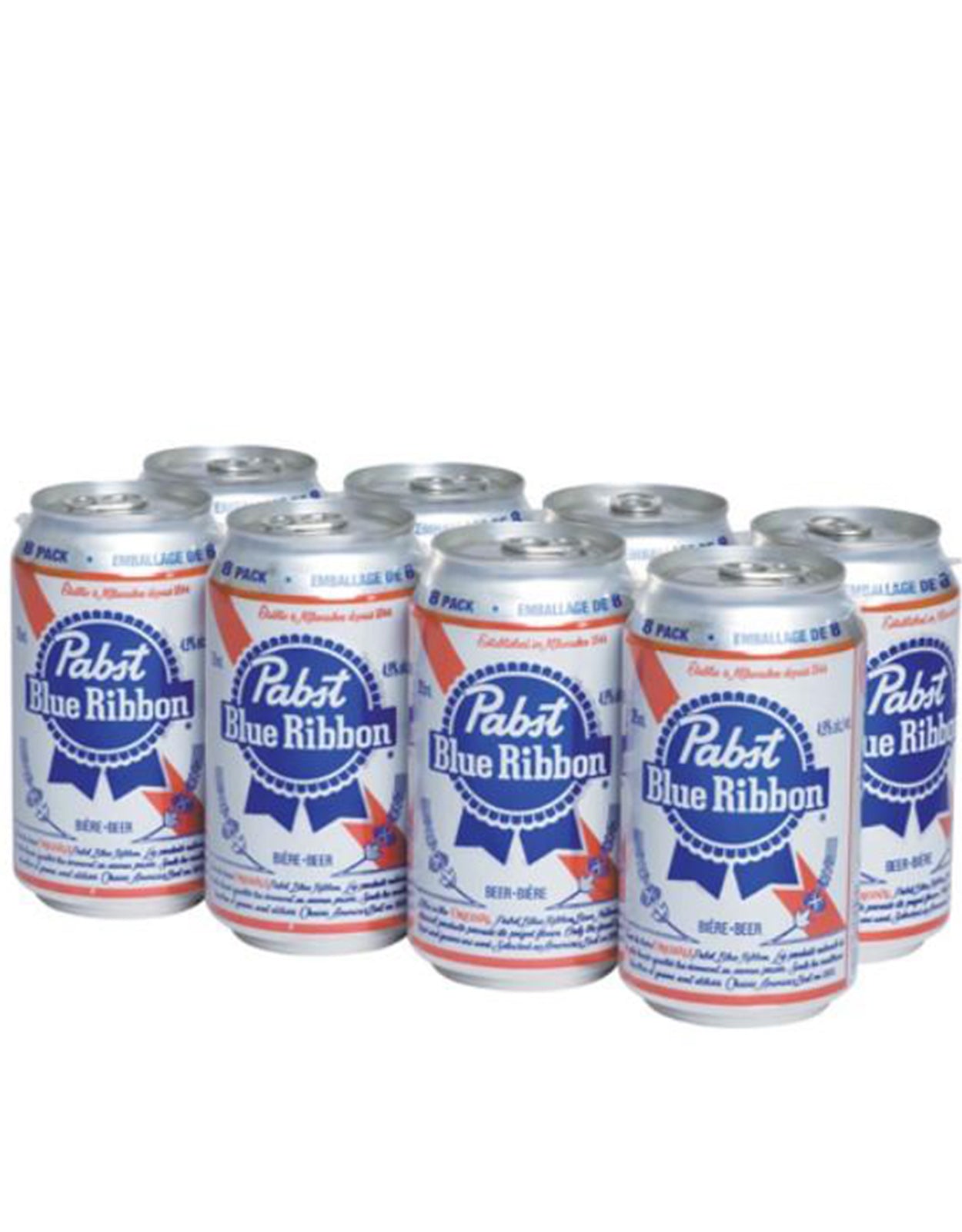 Pabst Blue Ribbon 355 ml - 8 Cans