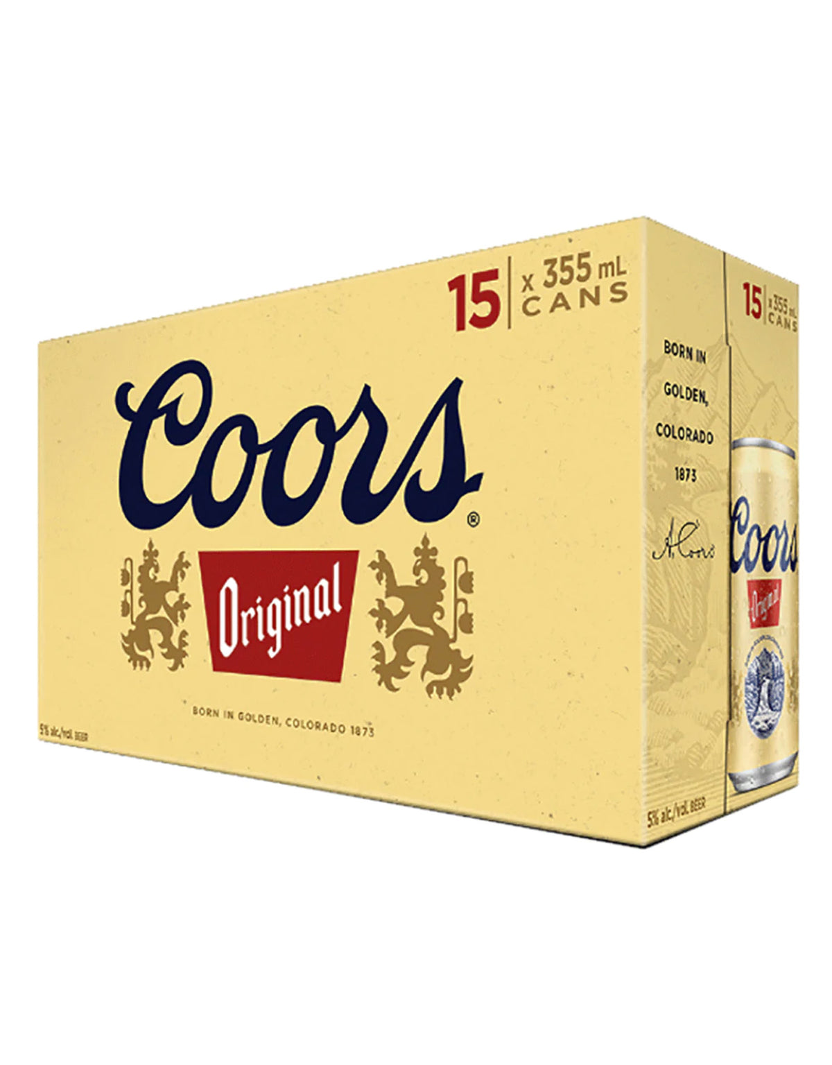 Coors Original 355 ml - 15 Cans - ZYN THE WINE MARKET LTD.