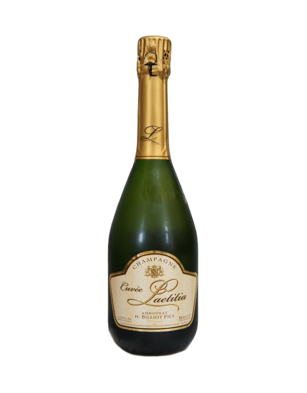 H. Billiot Fils Cuvee Laetitia Brut (NV) - ZYN THE WINE MARKET LTD.