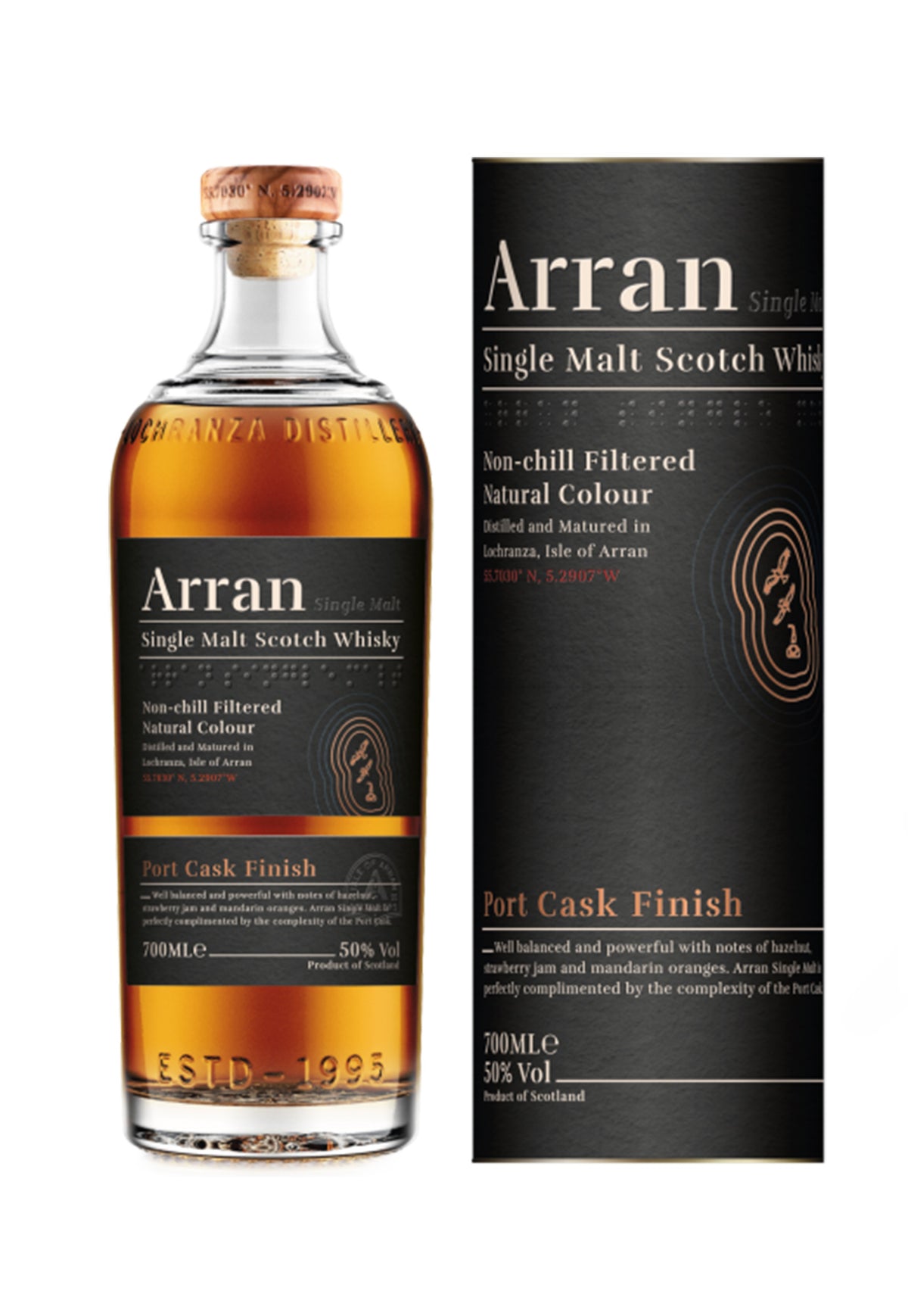 The Arran Port Cask Finish - ZYN THE WINE MARKET LTD.