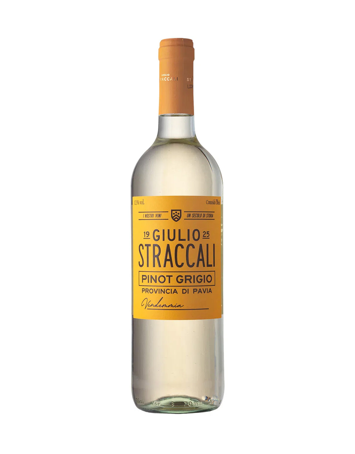 Giulio Straccali Pinot Grigio 2022 - ZYN THE WINE MARKET LTD.
