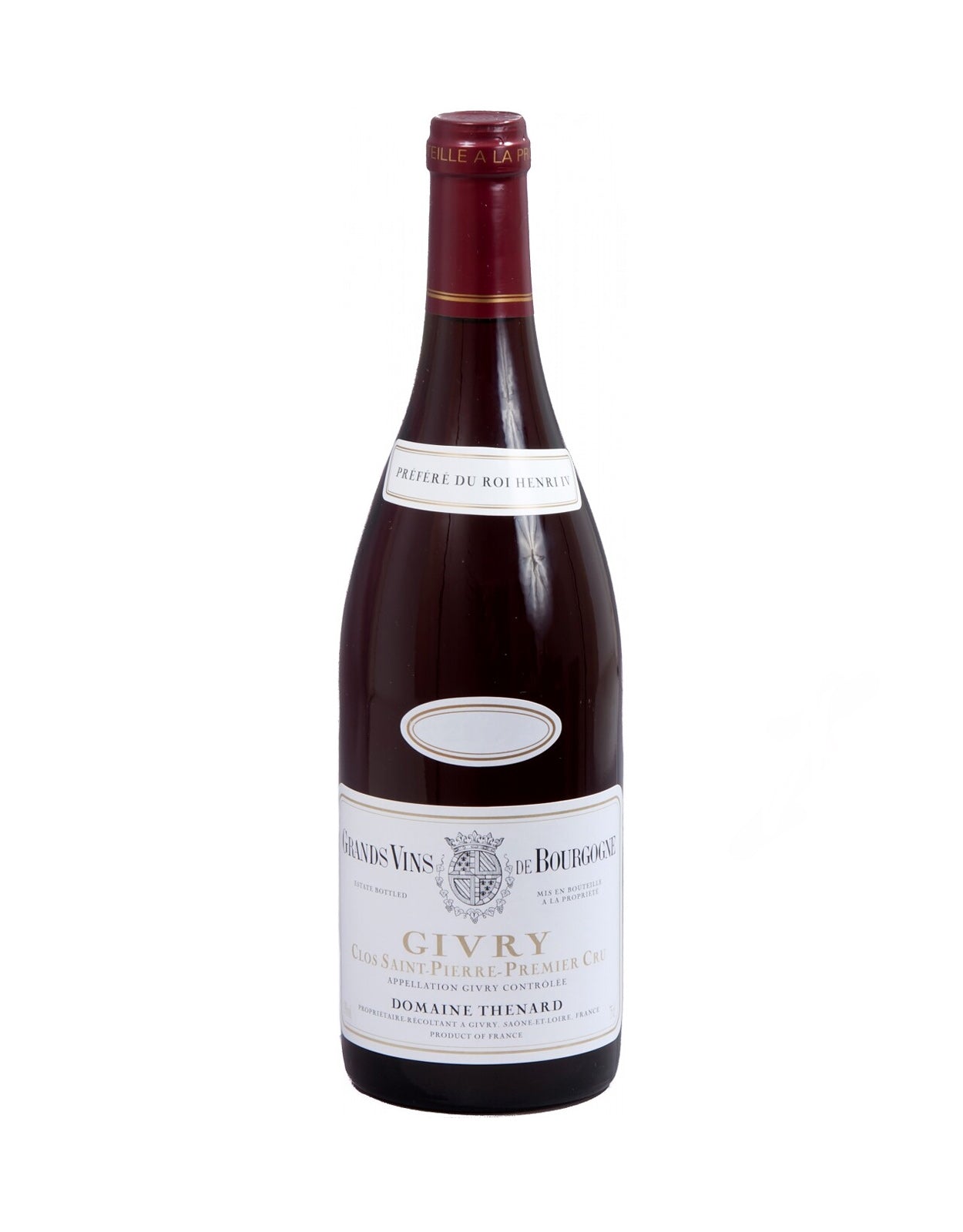 Domaine Thenard Givry Premier Cru Clos Saint Pierre