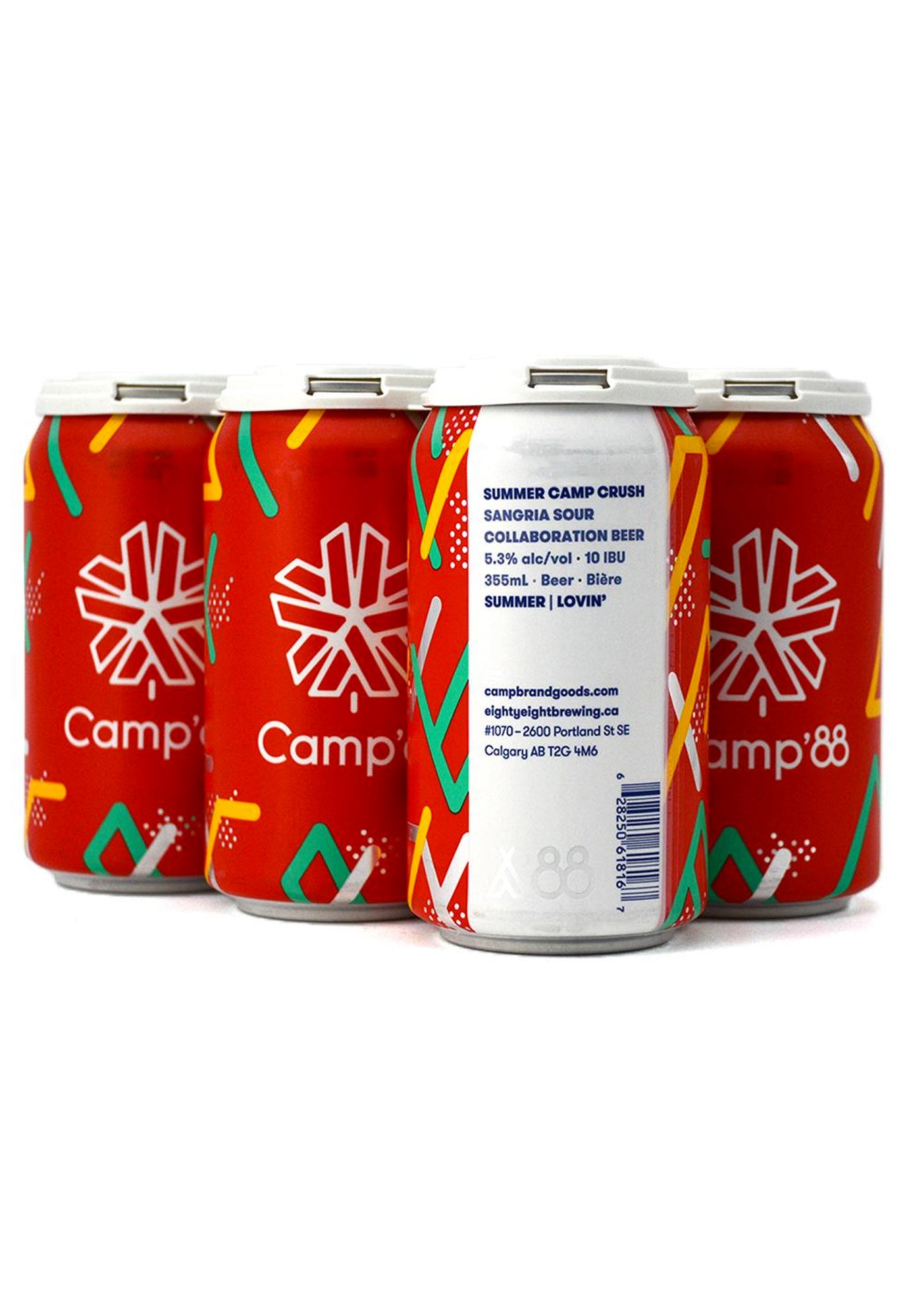 Eighty-Eight Camp '88 Sangria Sour 355 ml - 6 Cans