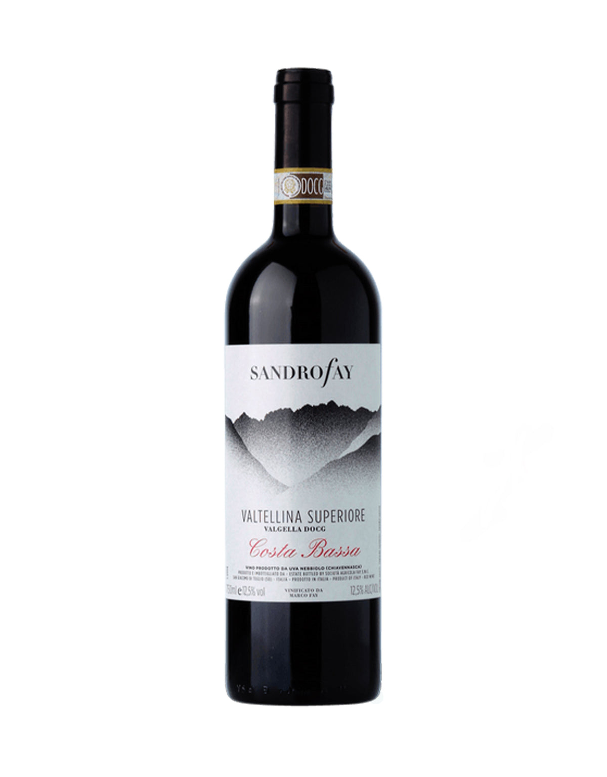 Sandro Fay 'Costa Bassa' Valtellina Superiore Valgella 2019 - ZYN THE WINE MARKET LTD.