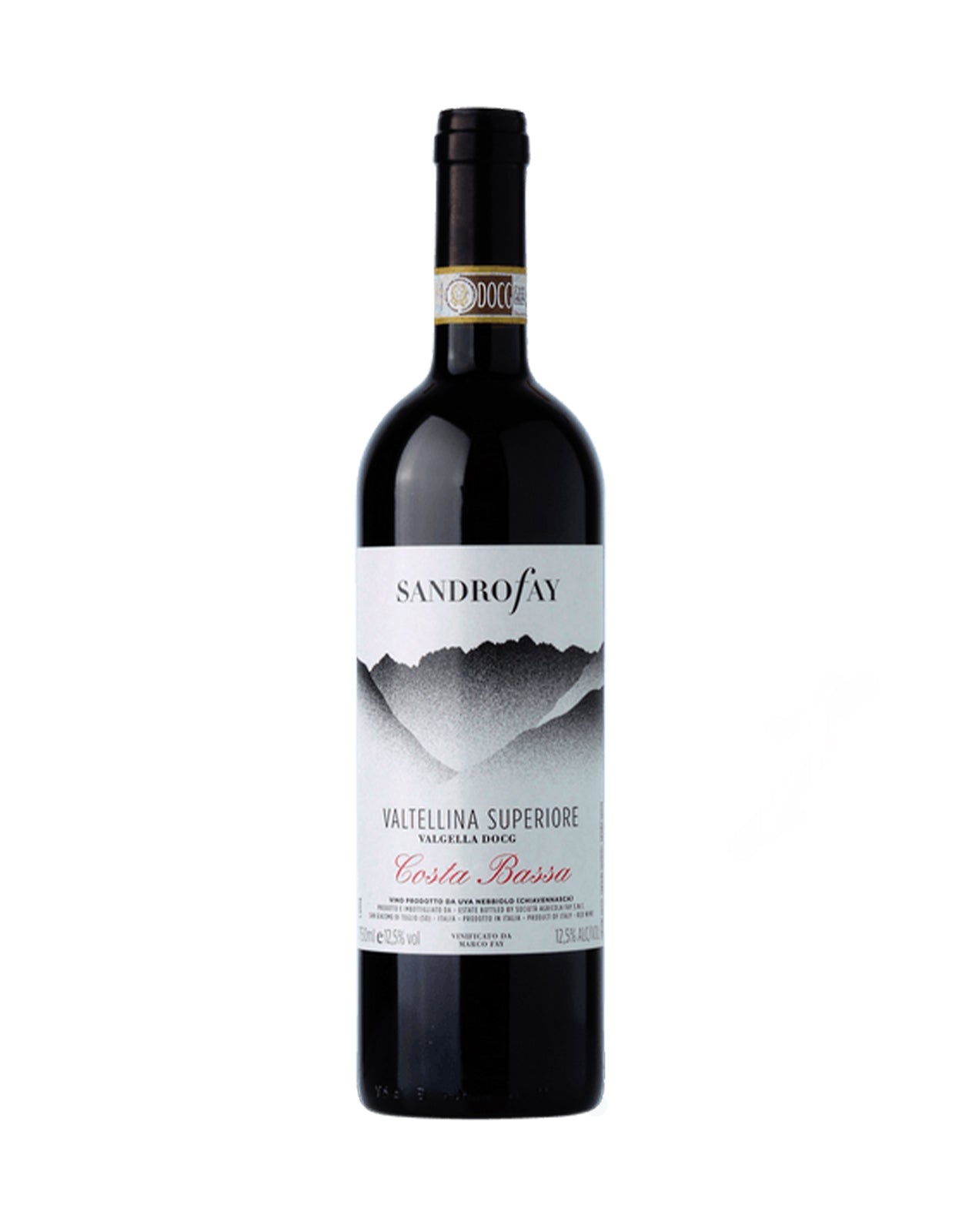 Sandro Fay "Costa Bassa" Valtellina Superiore Valgella 2019