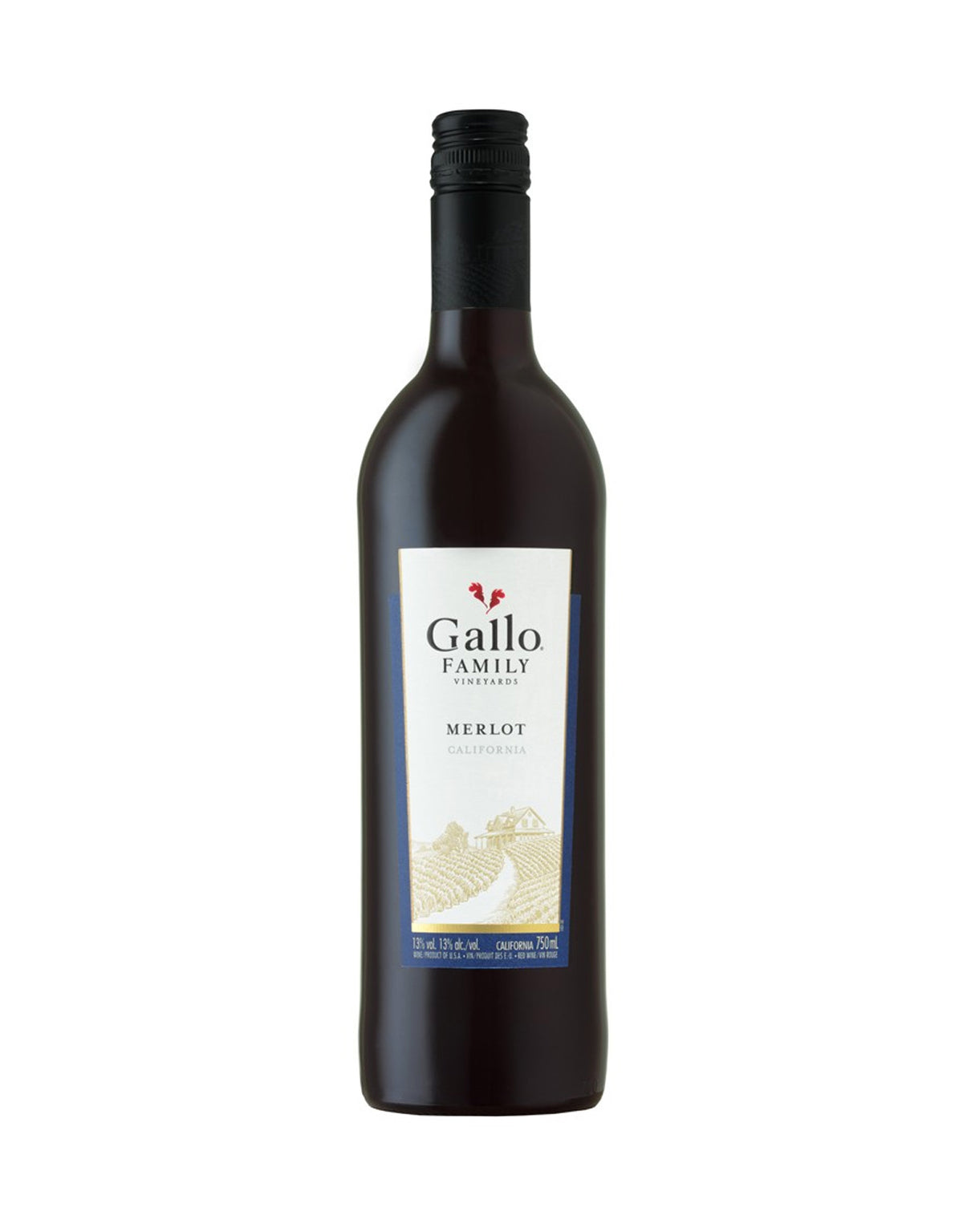 Gallo Merlot -12 Bottles - ZYN THE WINE MARKET LTD.