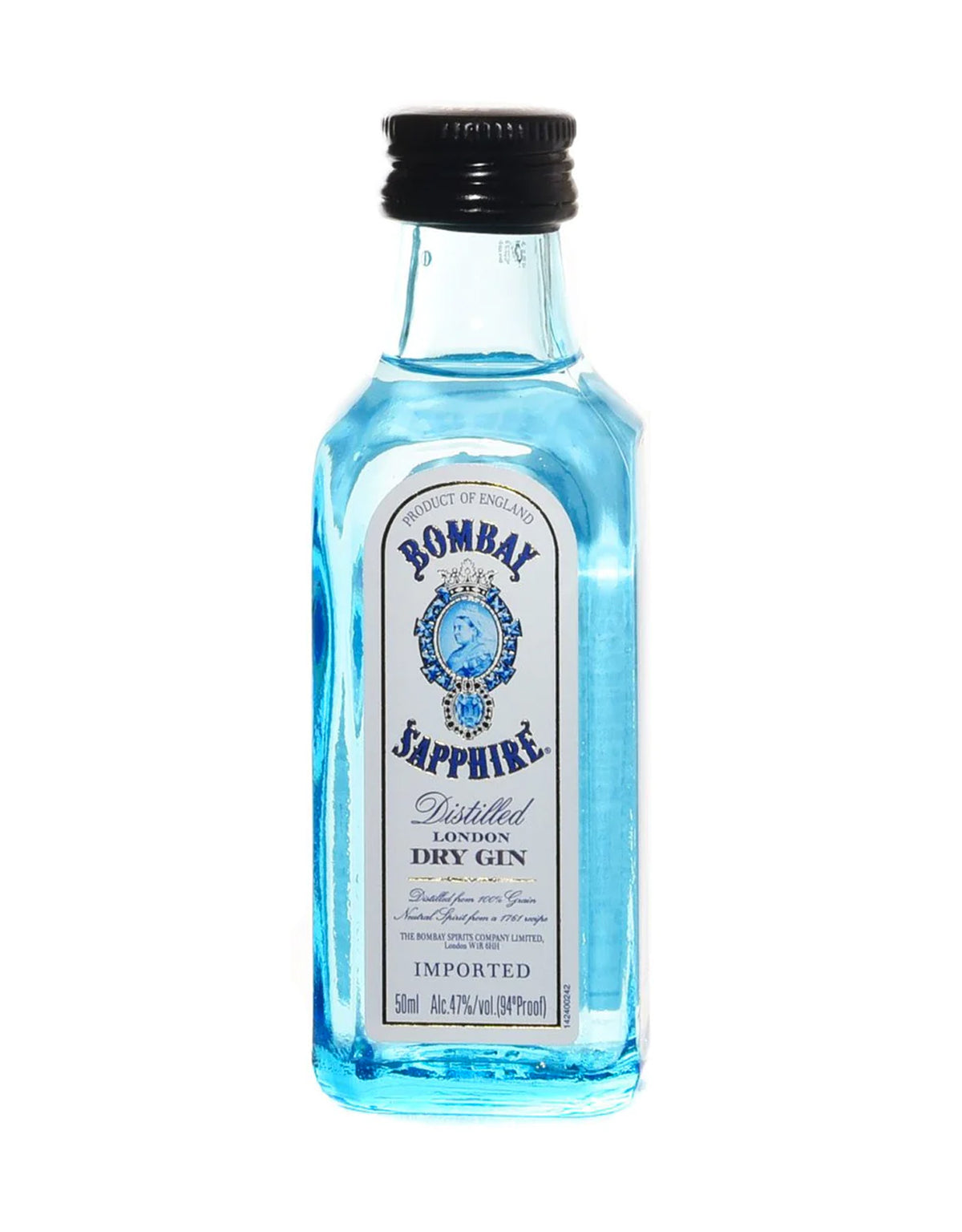 Bombay Sapphire - Mini 50 ml - ZYN THE WINE MARKET LTD.