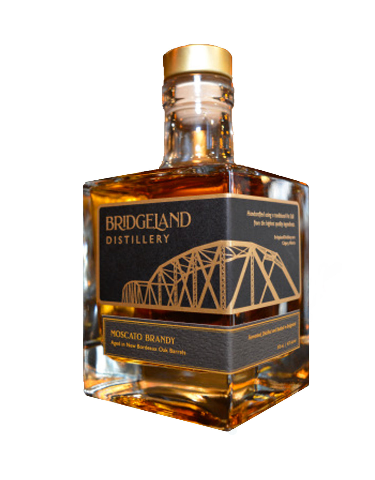 Bridgeland Distillery Moscato Brandy - 375 ml - ZYN THE WINE MARKET LTD.