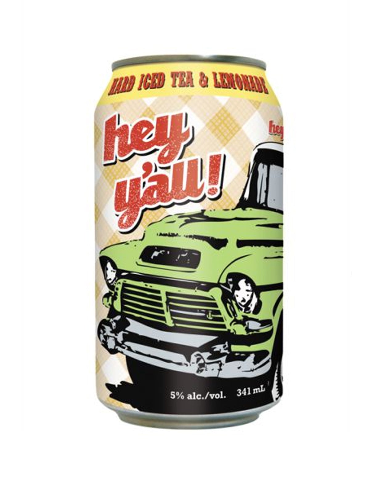 Hey Y'all Iced Tea & Lemonade 341 ml - 24 Cans