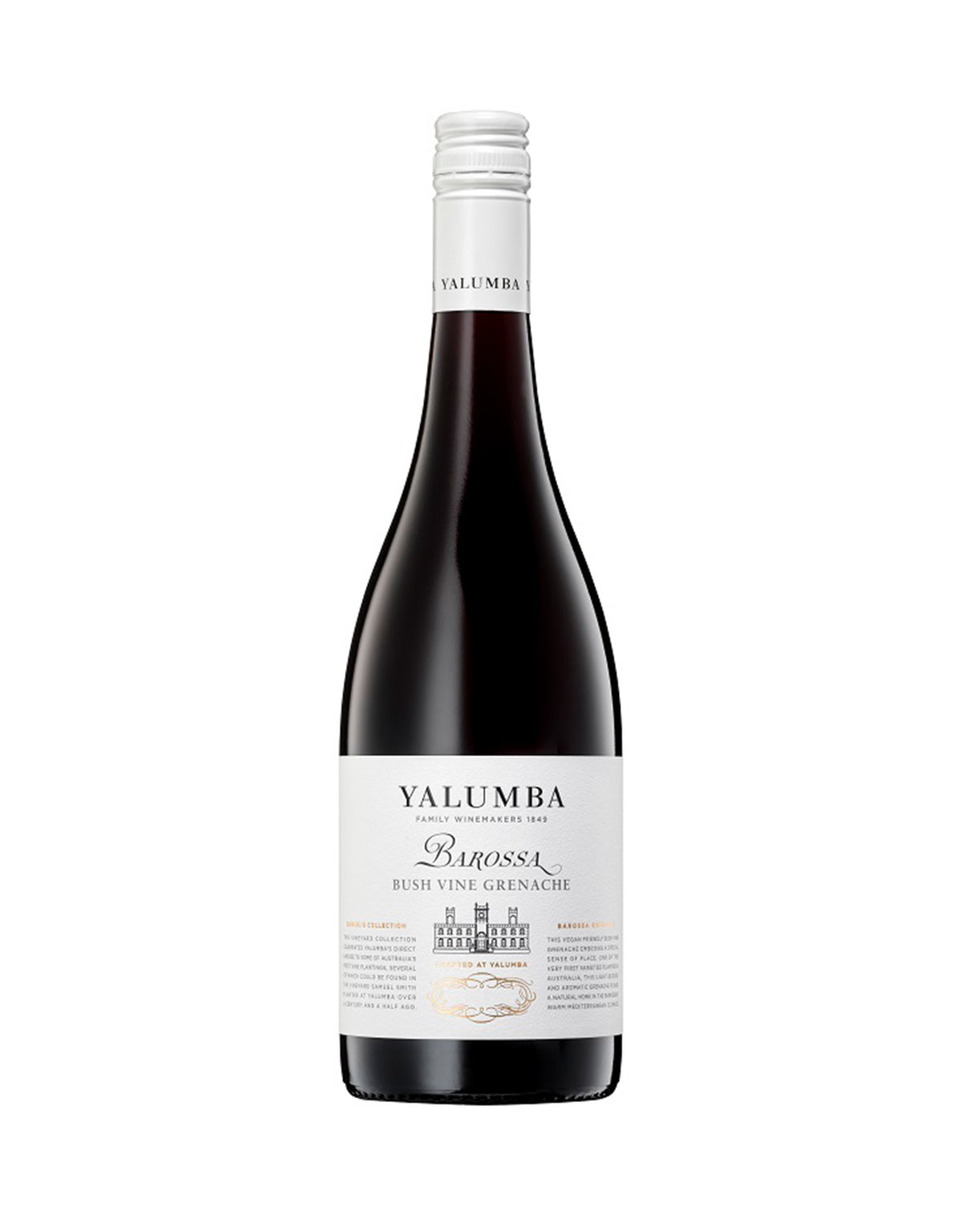 Yalumba Bush Vine Grenache Barossa 2021 - ZYN THE WINE MARKET LTD.