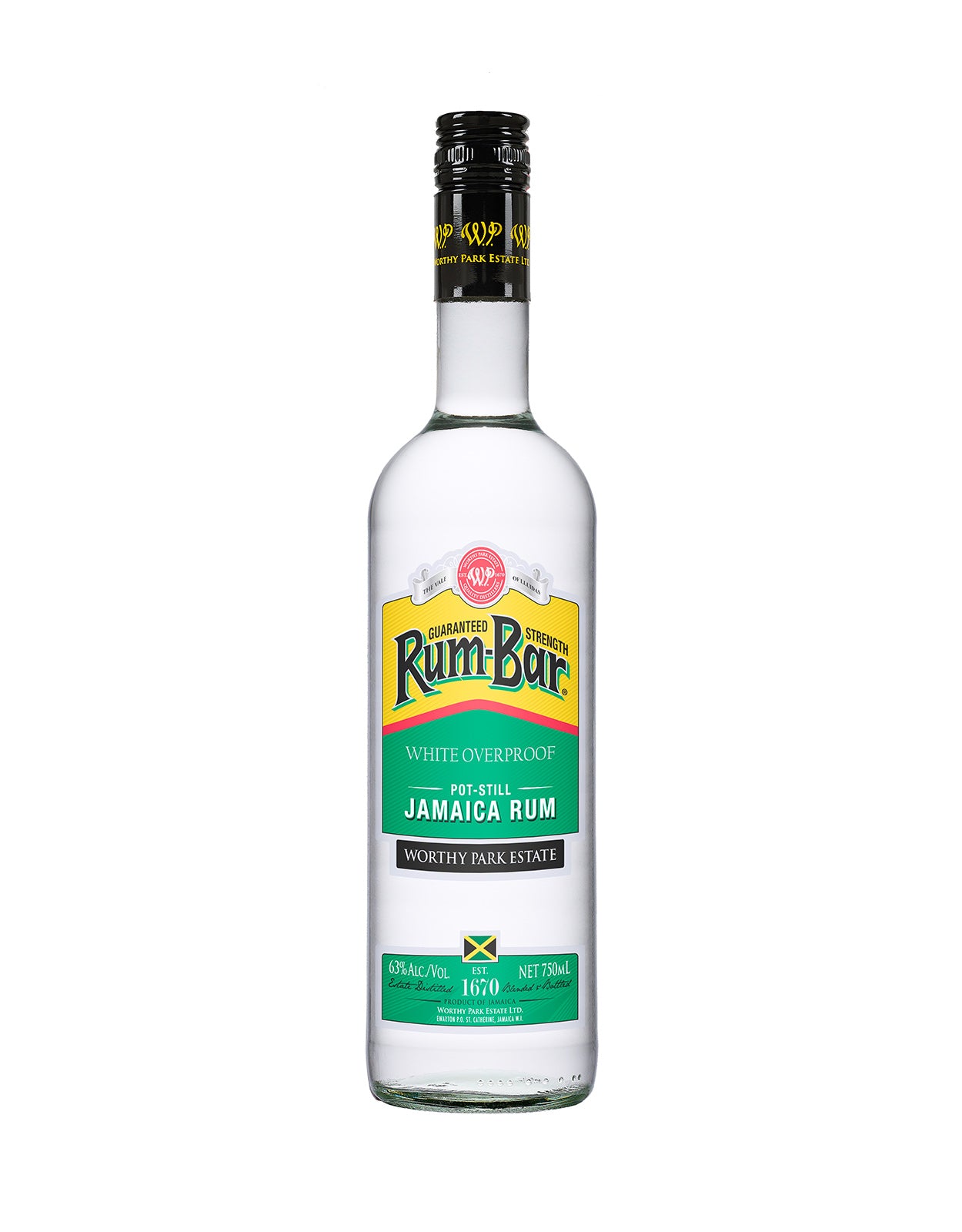 Worthy Park Rum-Bar White Overproof Rum