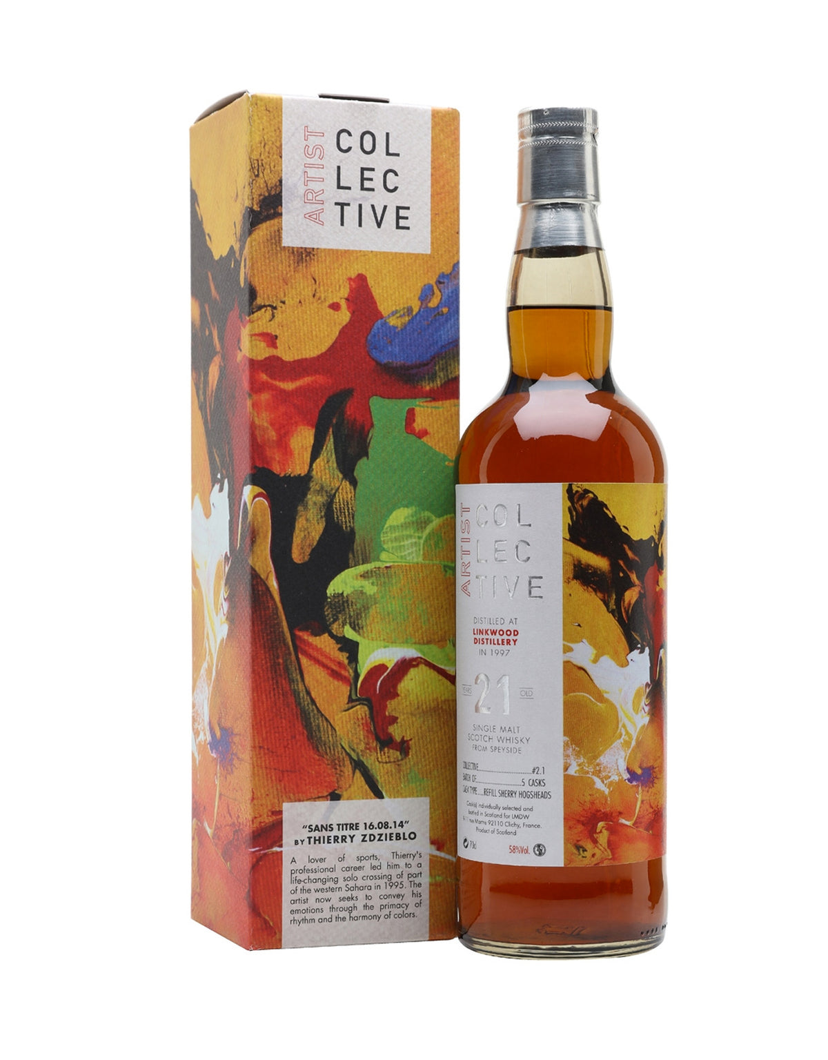 La Maison du Whisky Artist Collective 2.1 Linkwood 21 Year Old - ZYN THE WINE MARKET LTD.