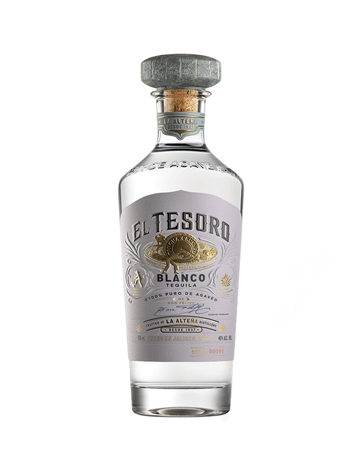 El Tesoro Blanco Tequila - ZYN THE WINE MARKET LTD.
