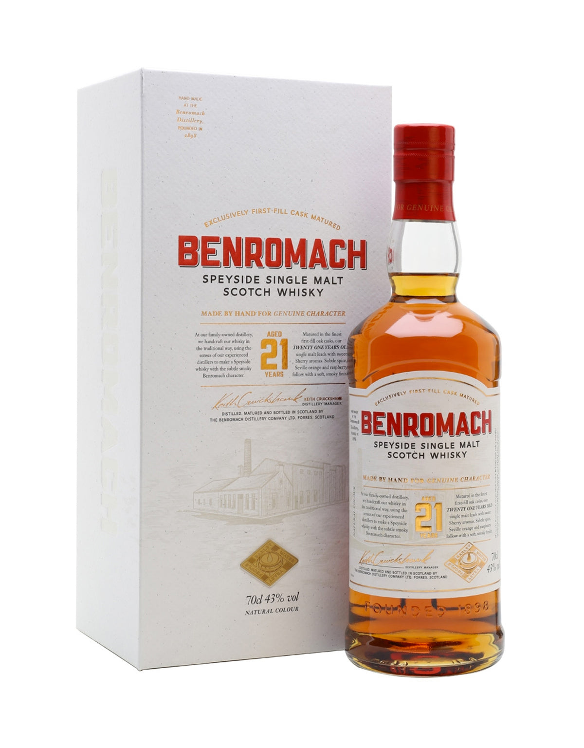 Benromach 21 Year Old - ZYN THE WINE MARKET LTD.