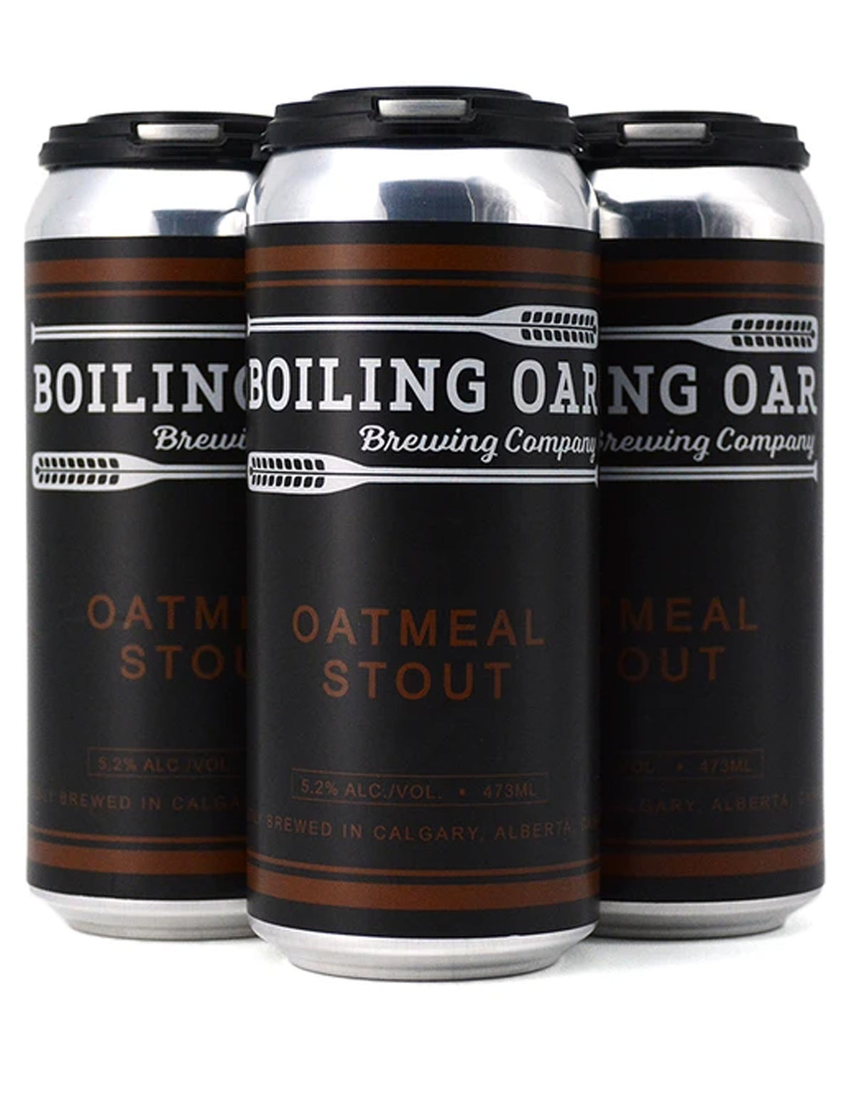 Boiling Oar Oatmeal Stout 473 ml - 4 Cans - ZYN THE WINE MARKET LTD.