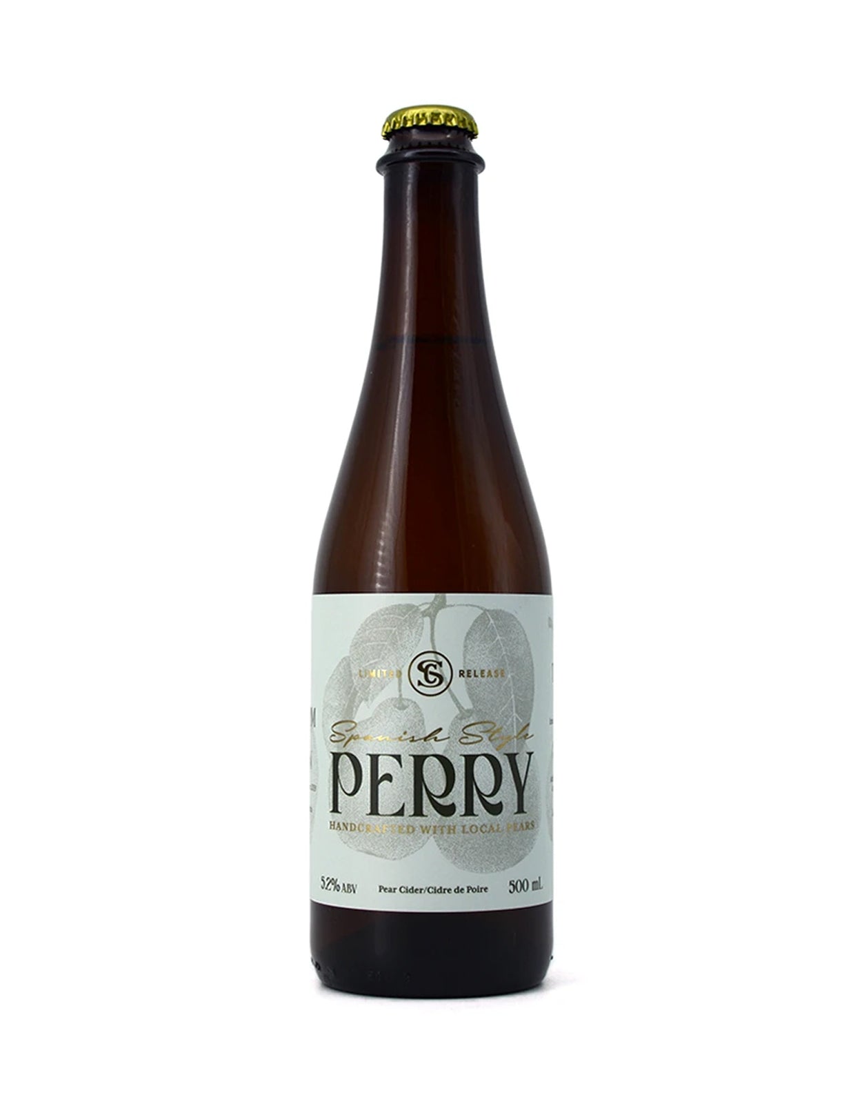 SunnyCider Spanish Style Perry Cider 500 ml - Single Bottle