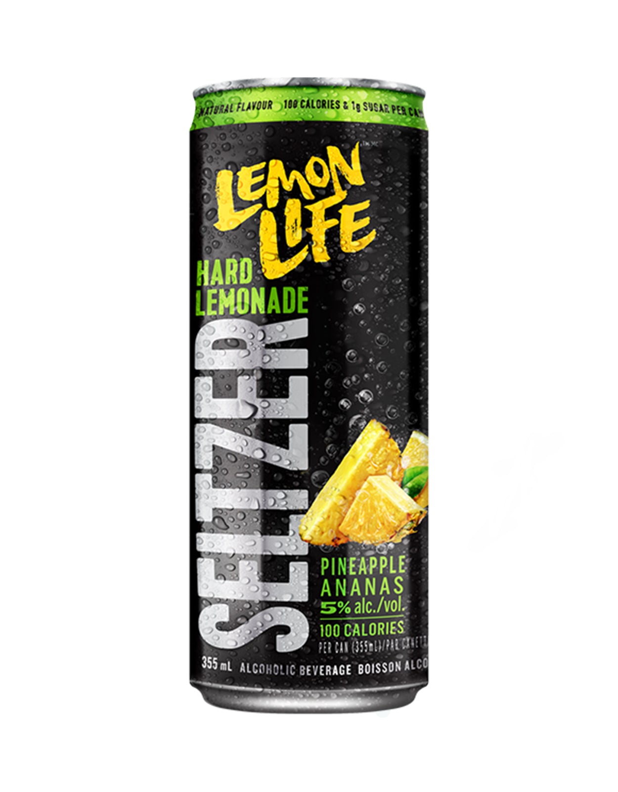 Lemon Life Seltzer Pineapple 355 ml - 6 Cans
