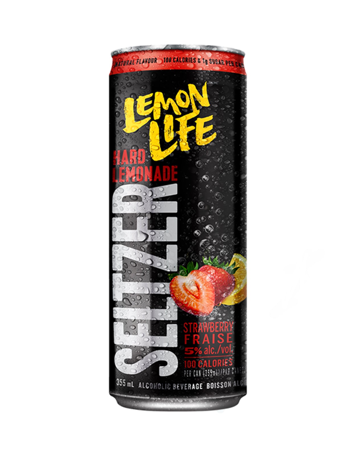 Lemon Life Seltzer Strawberry 355 ml - 6 Cans