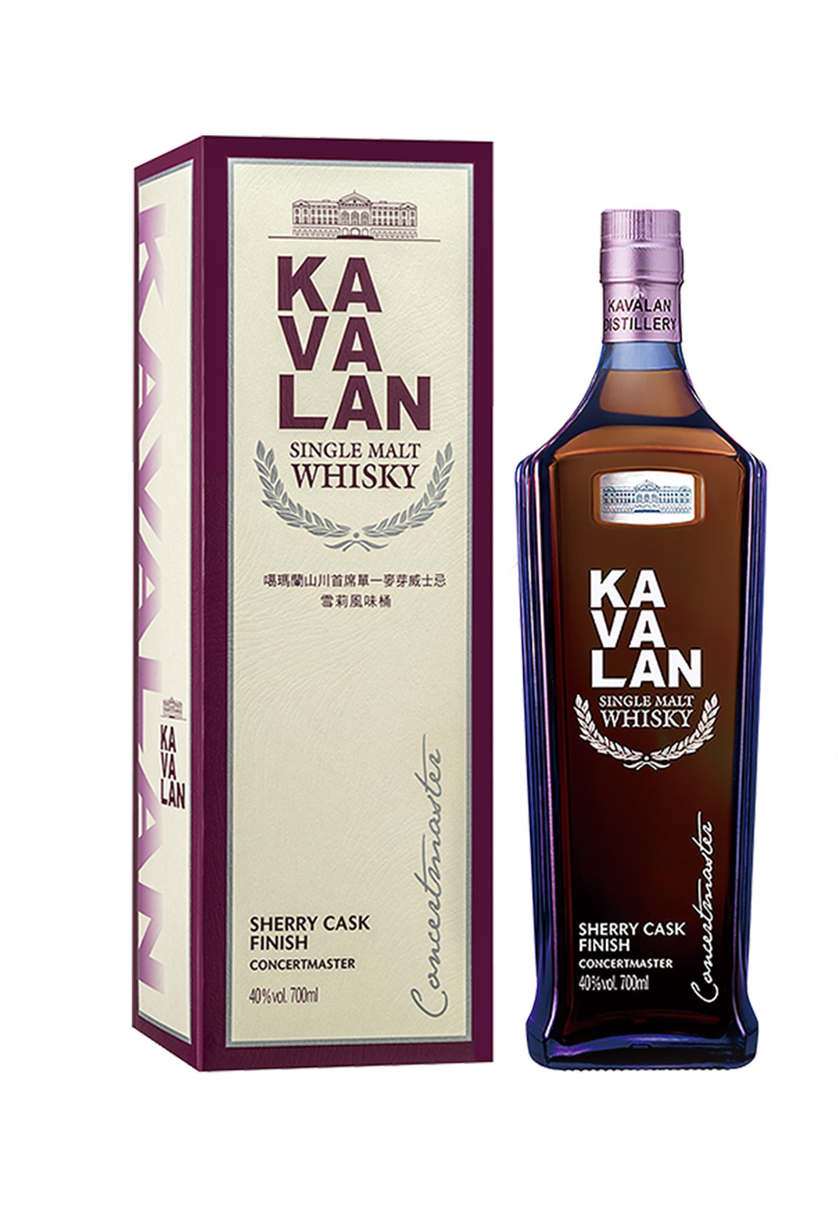 Kavalan Concertmaster Sherry Cask Finish - ZYN THE WINE MARKET LTD.