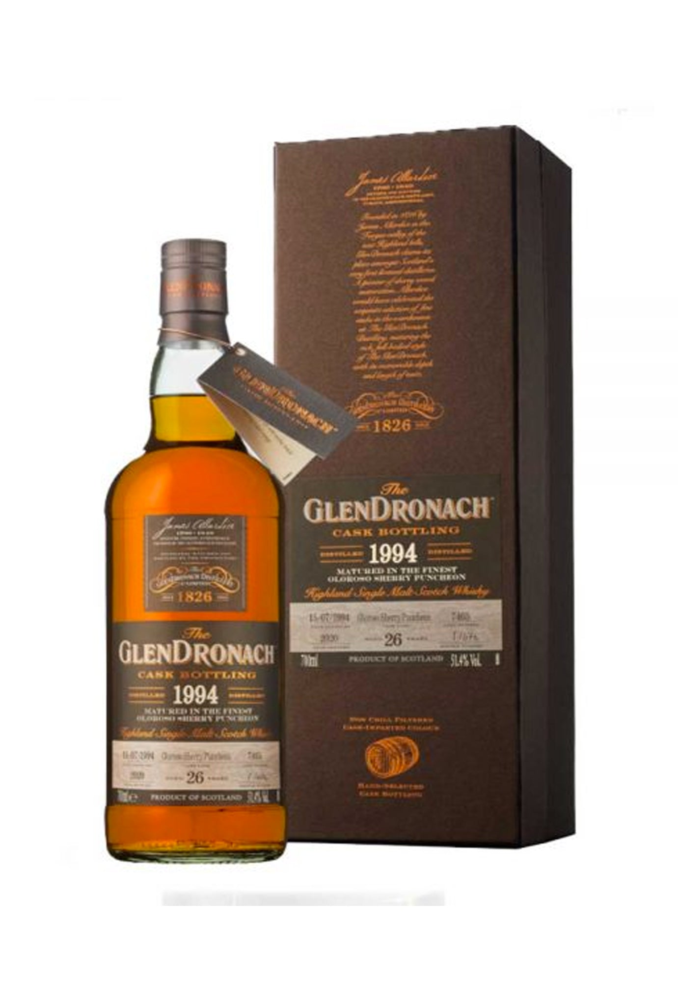 Glendronach 26 Year Cask #7465 Batch 18