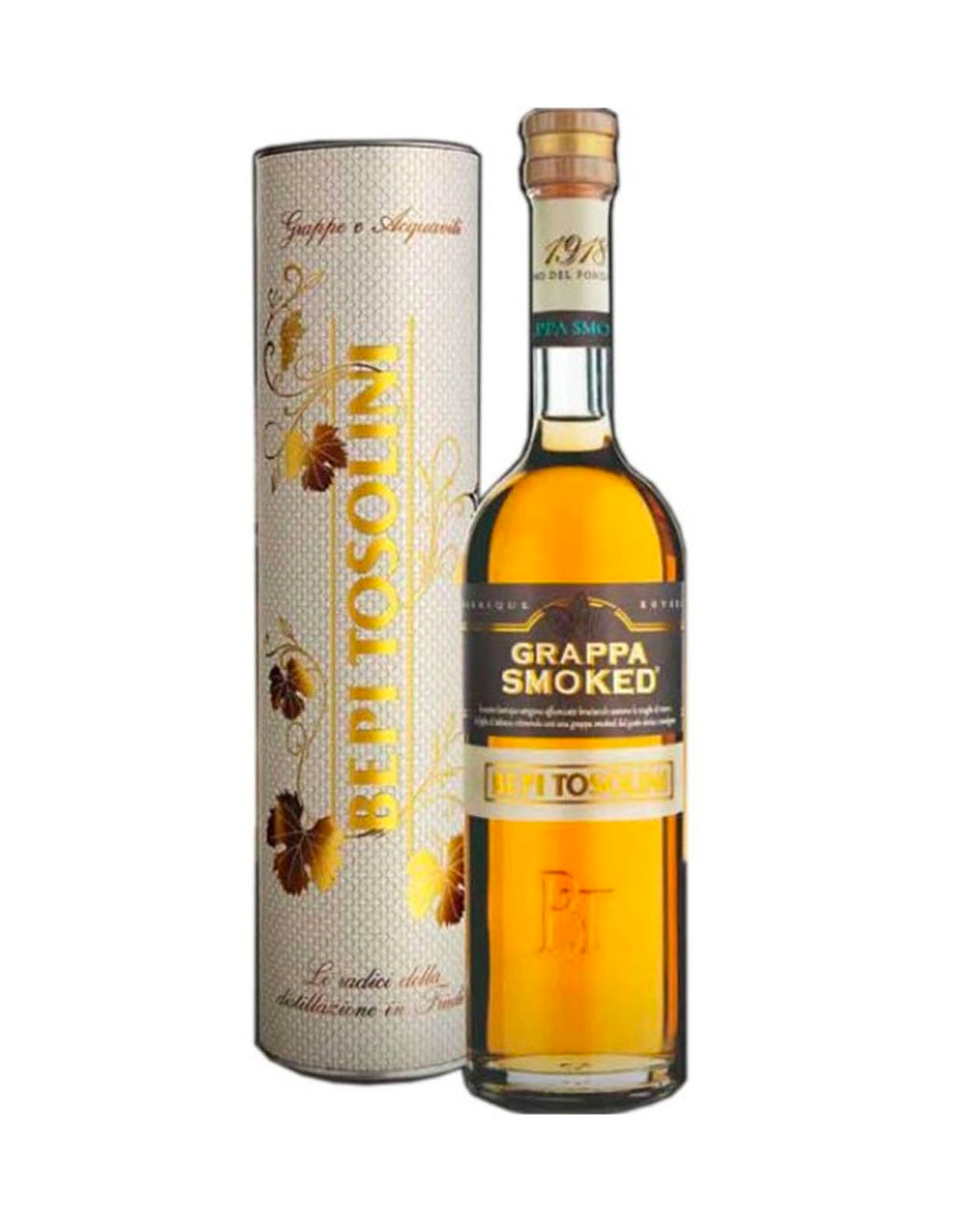Bepi Tosolini Smoked Grappa - 500 ml - ZYN THE WINE MARKET LTD.