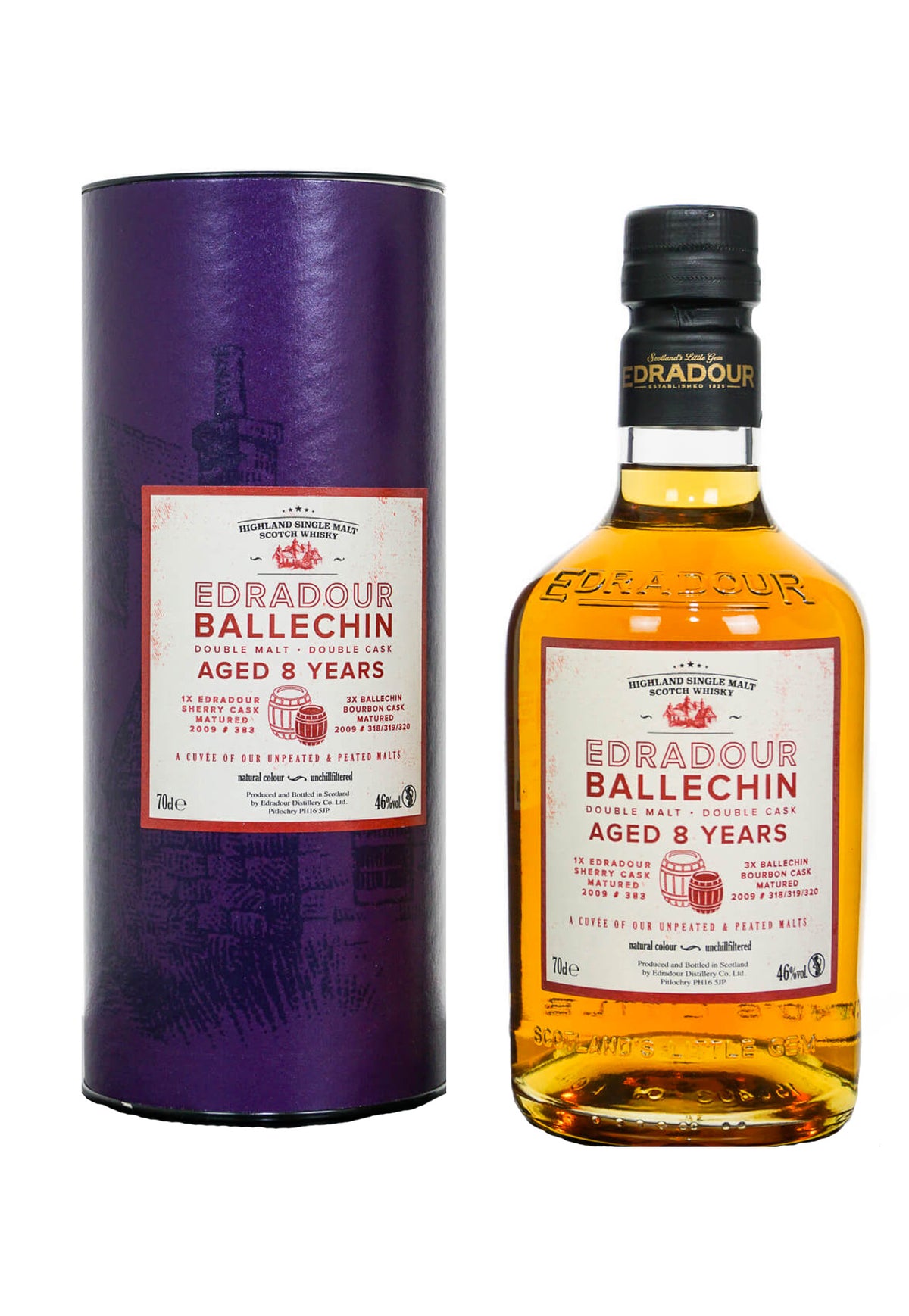 Edradour Ballechin Cuvee 8 Year Old - ZYN THE WINE MARKET LTD.