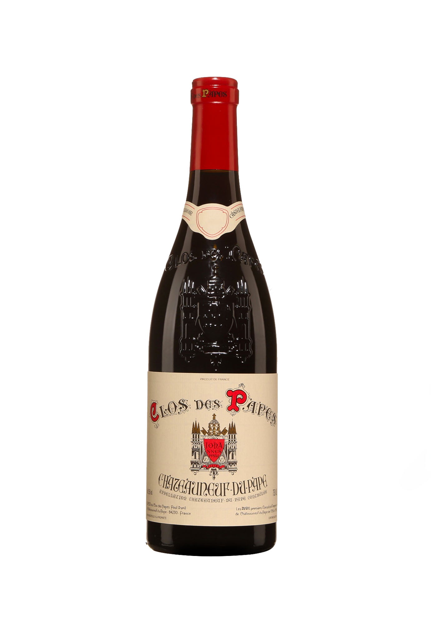 Clos Des Papes Chateauaneuf Du Pape Rouge 2015