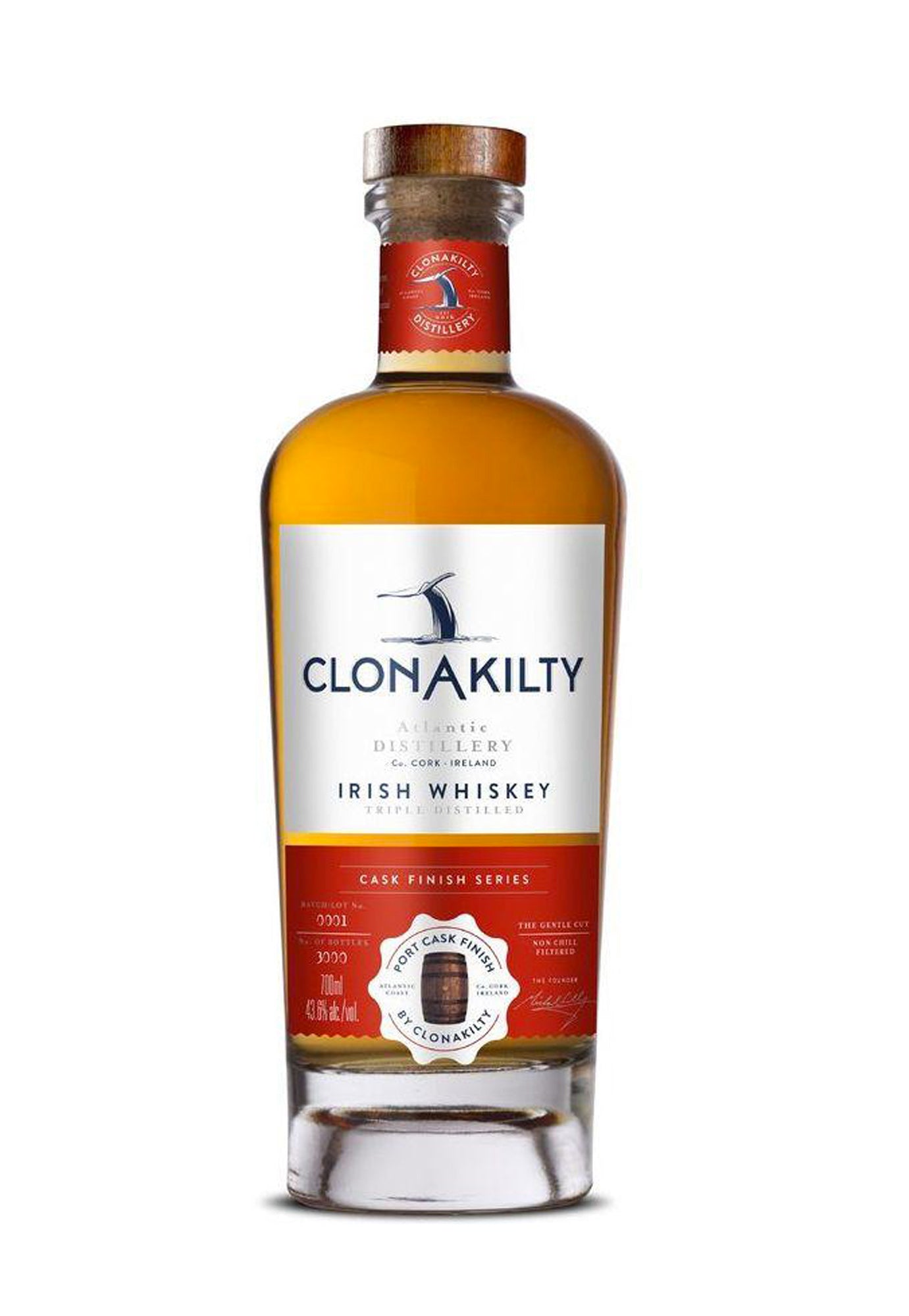 Clonakilty Irish Whisky Port Cask