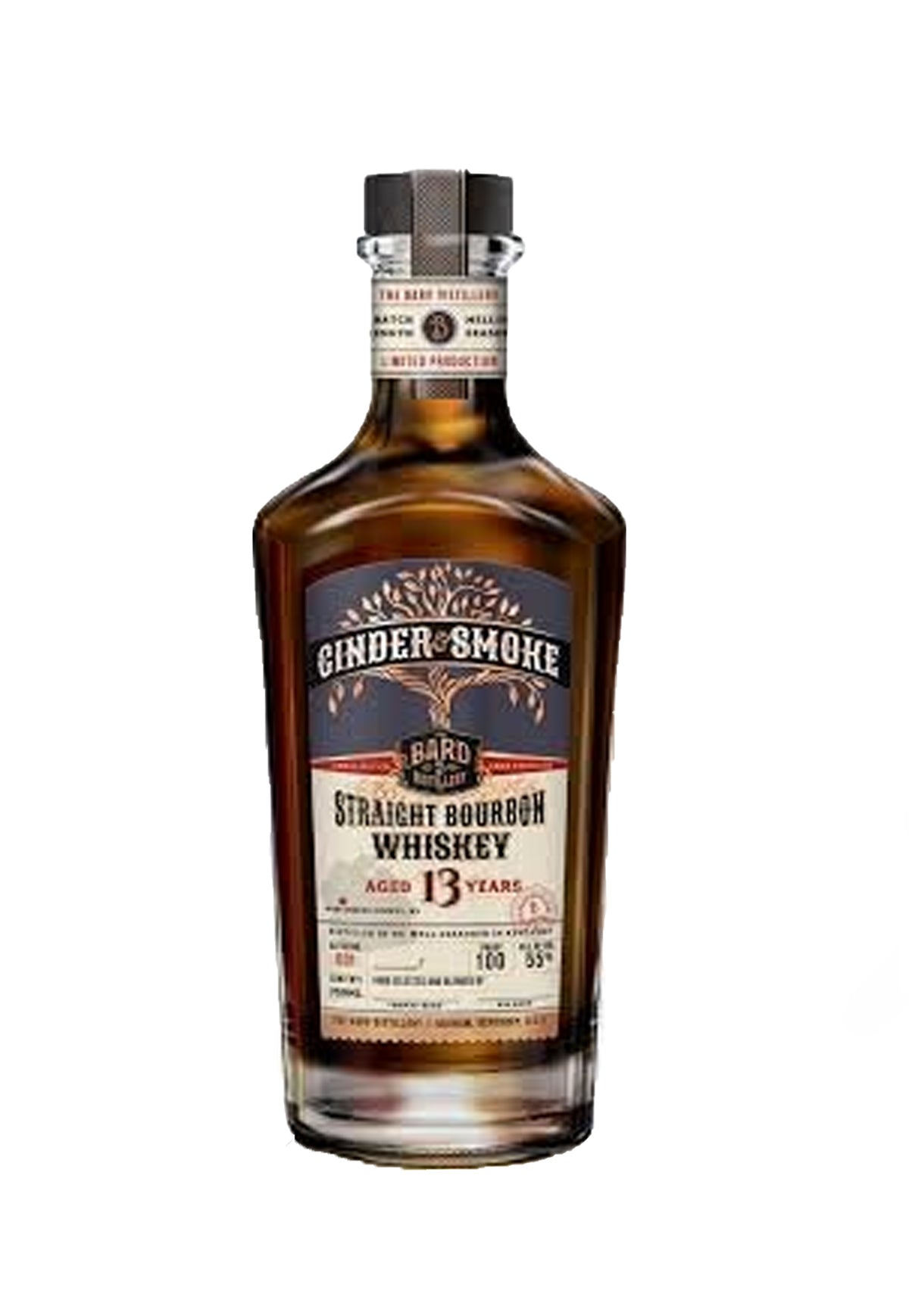 Bard Cinder & Smoke Bourbon 13 Year Old - ZYN THE WINE MARKET LTD.