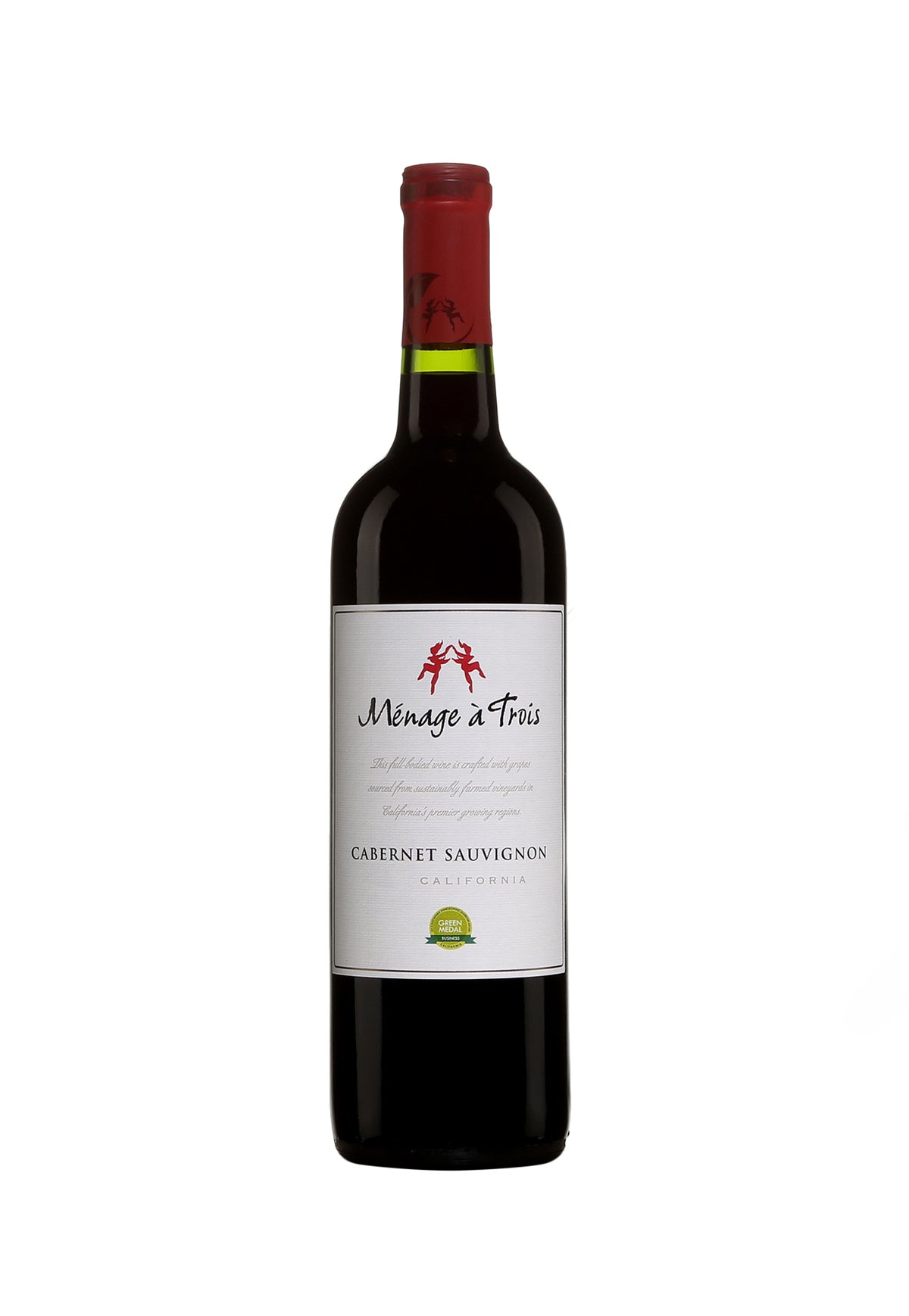 Menage A Trois Cabernet Sauvignon 2020 - ZYN THE WINE MARKET LTD.