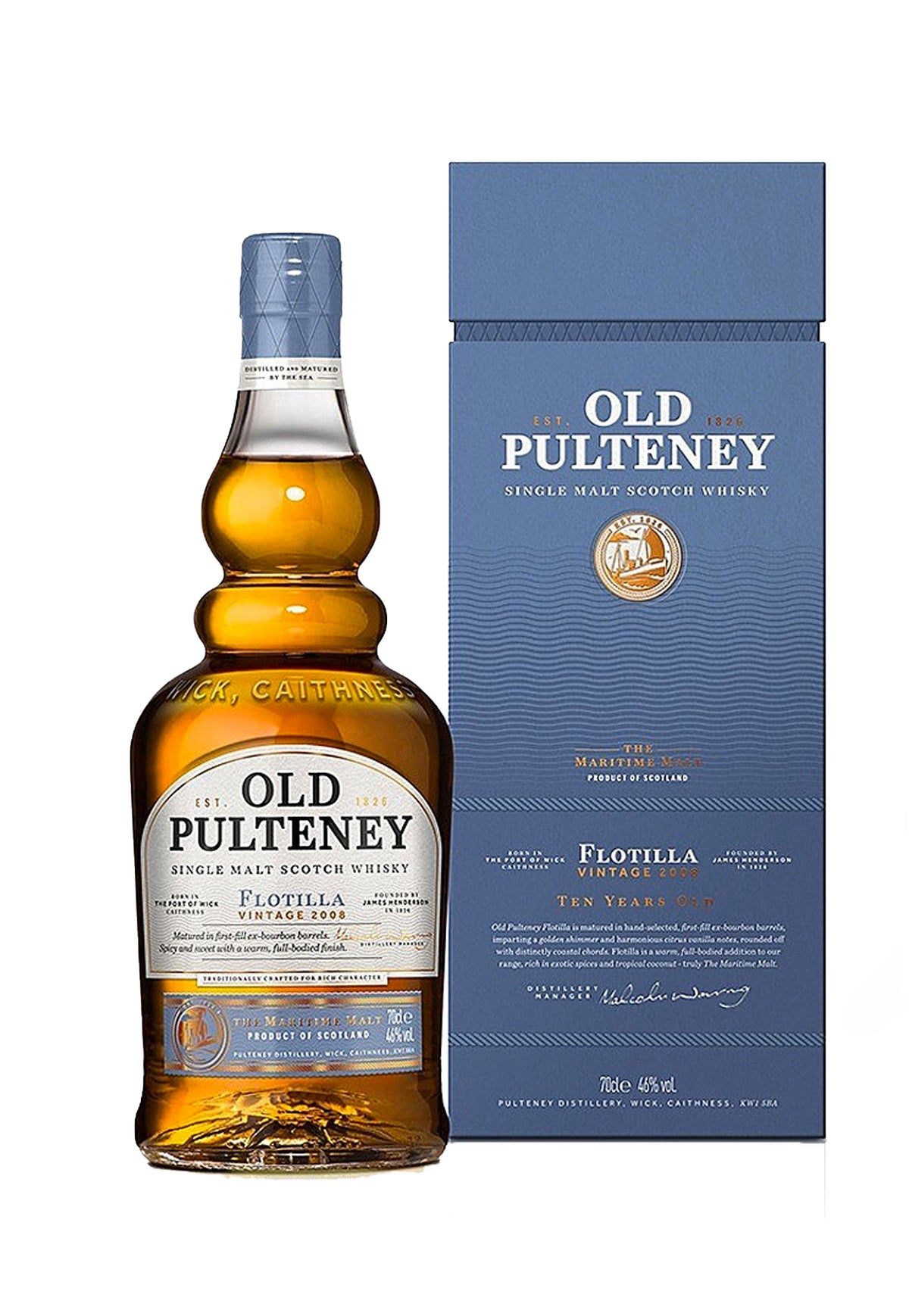 Old Pulteney Flotilla 2008 - ZYN THE WINE MARKET LTD.