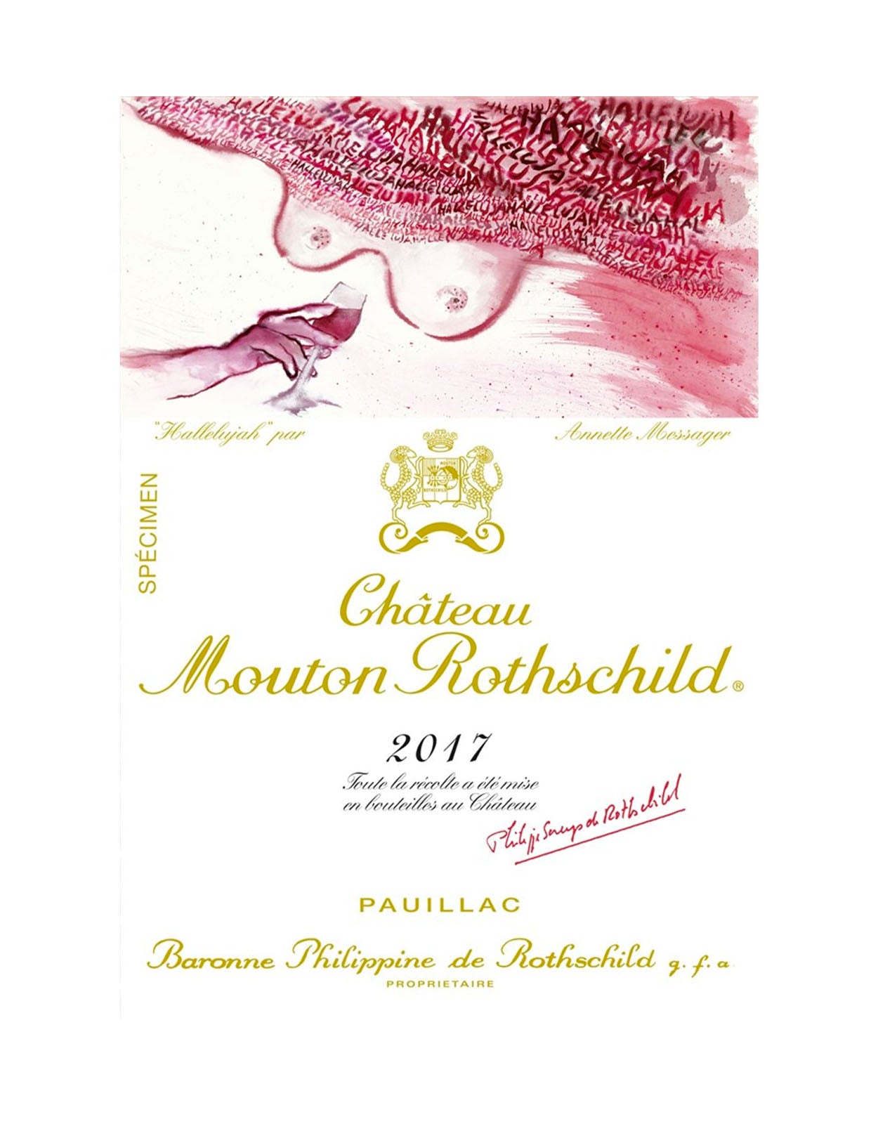 Chateau Mouton Rothschild 2017 - 1.5 Litre Bottle