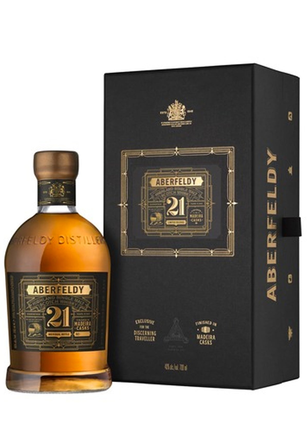 Aberfeldy 21 Year Old 'Madeira Cask' - ZYN THE WINE MARKET LTD.