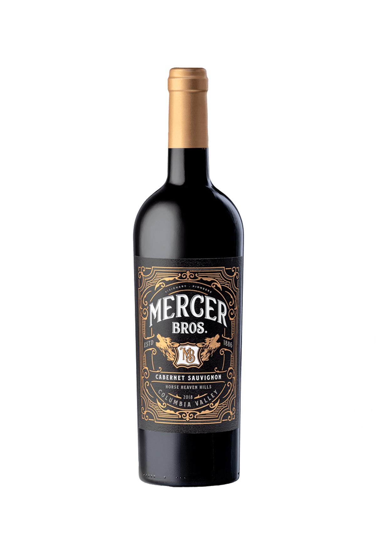 Mercer Bros. Horse Heaven Hills Cabernet Sauvignon 2018 - ZYN THE WINE MARKET LTD.