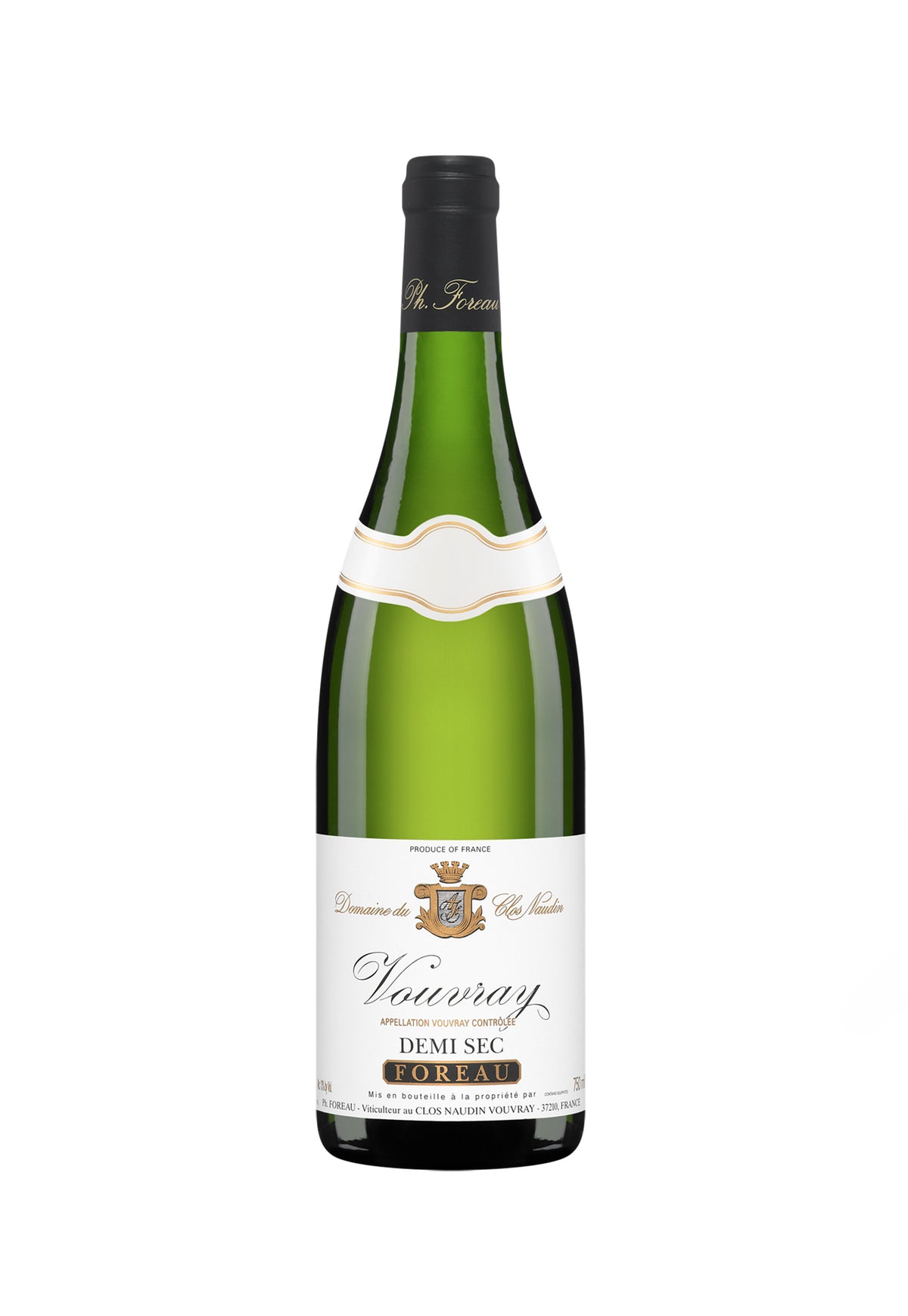 Foreau Vouvray Demi Sec 2018 - ZYN THE WINE MARKET LTD.