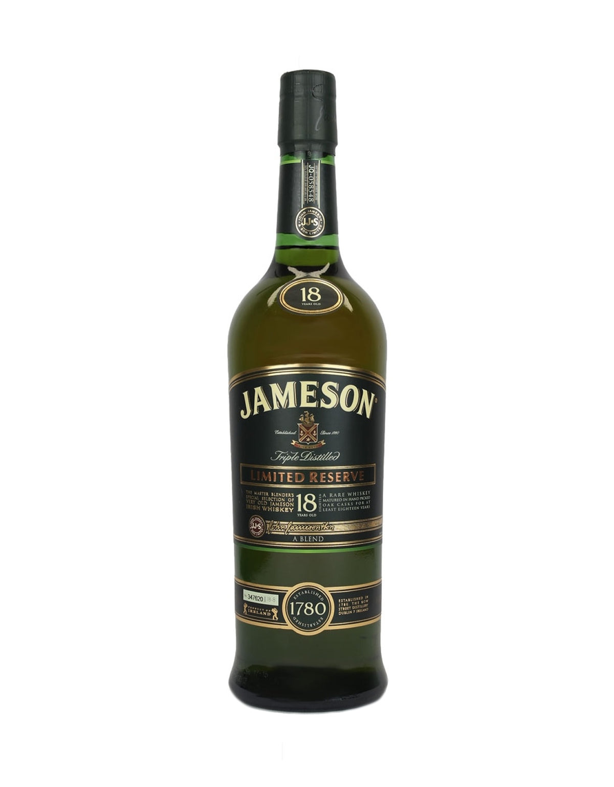 Jameson 18 Year Limited Reserve - ZYN THE WINE MARKET LTD.