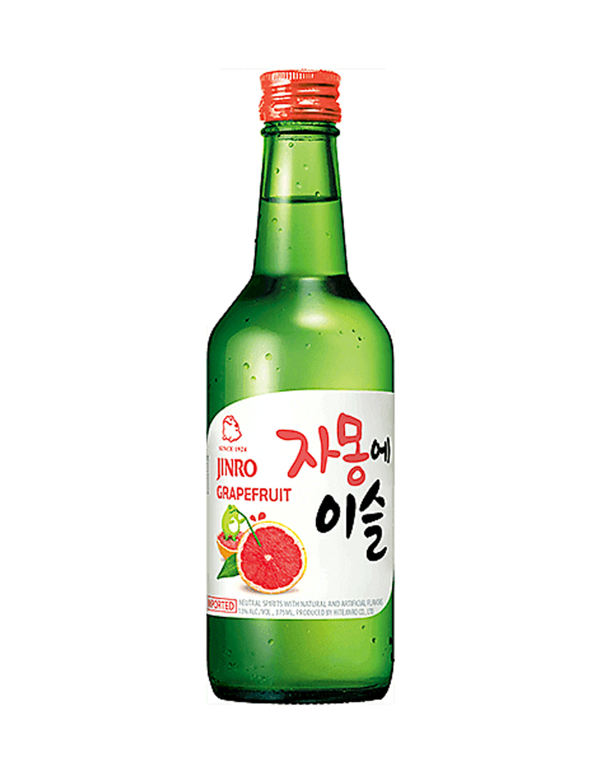 Jinro Grapefruit Soju - 360 ml - ZYN THE WINE MARKET LTD.