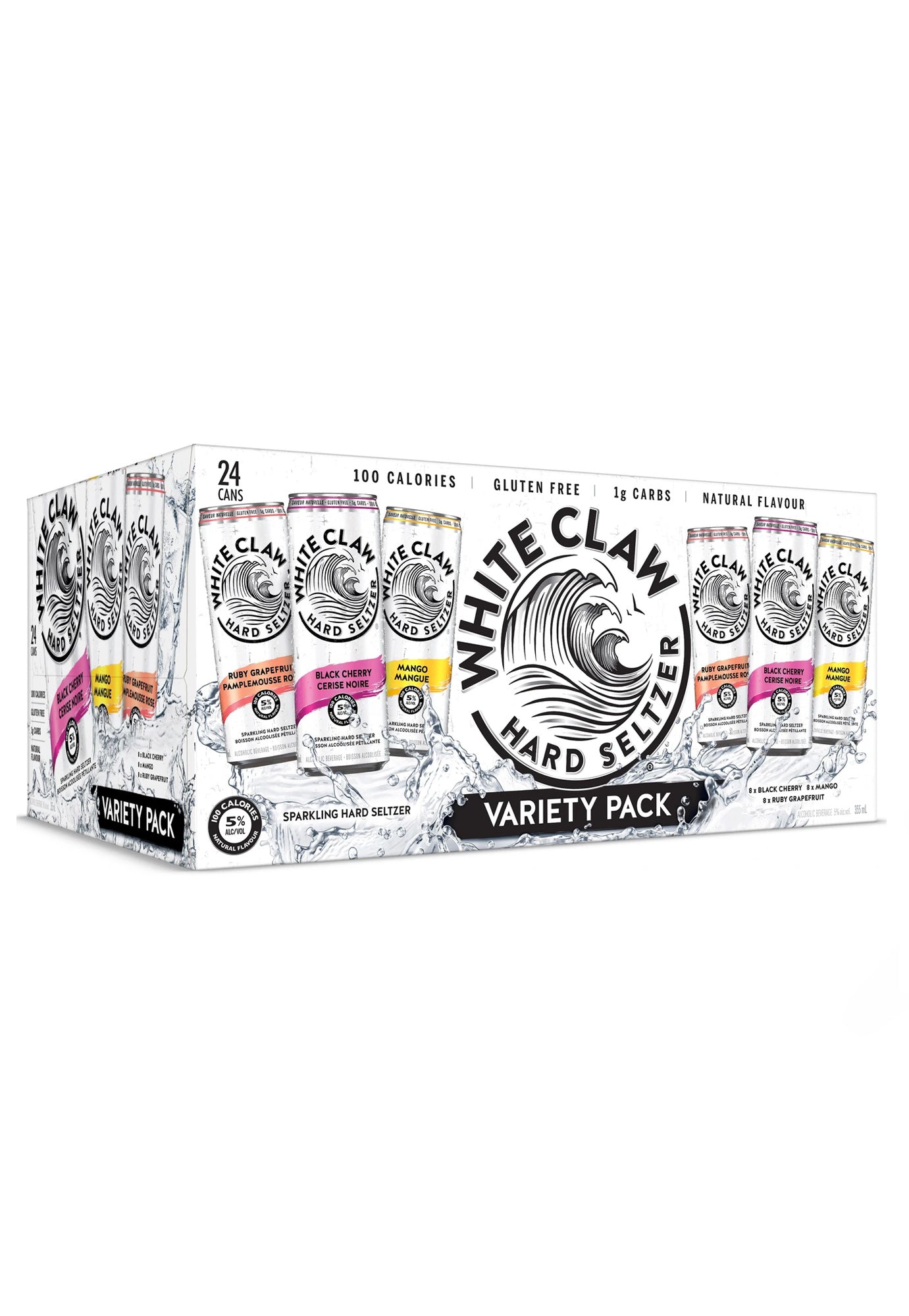 White Claw Variety Pack - 24 Cans